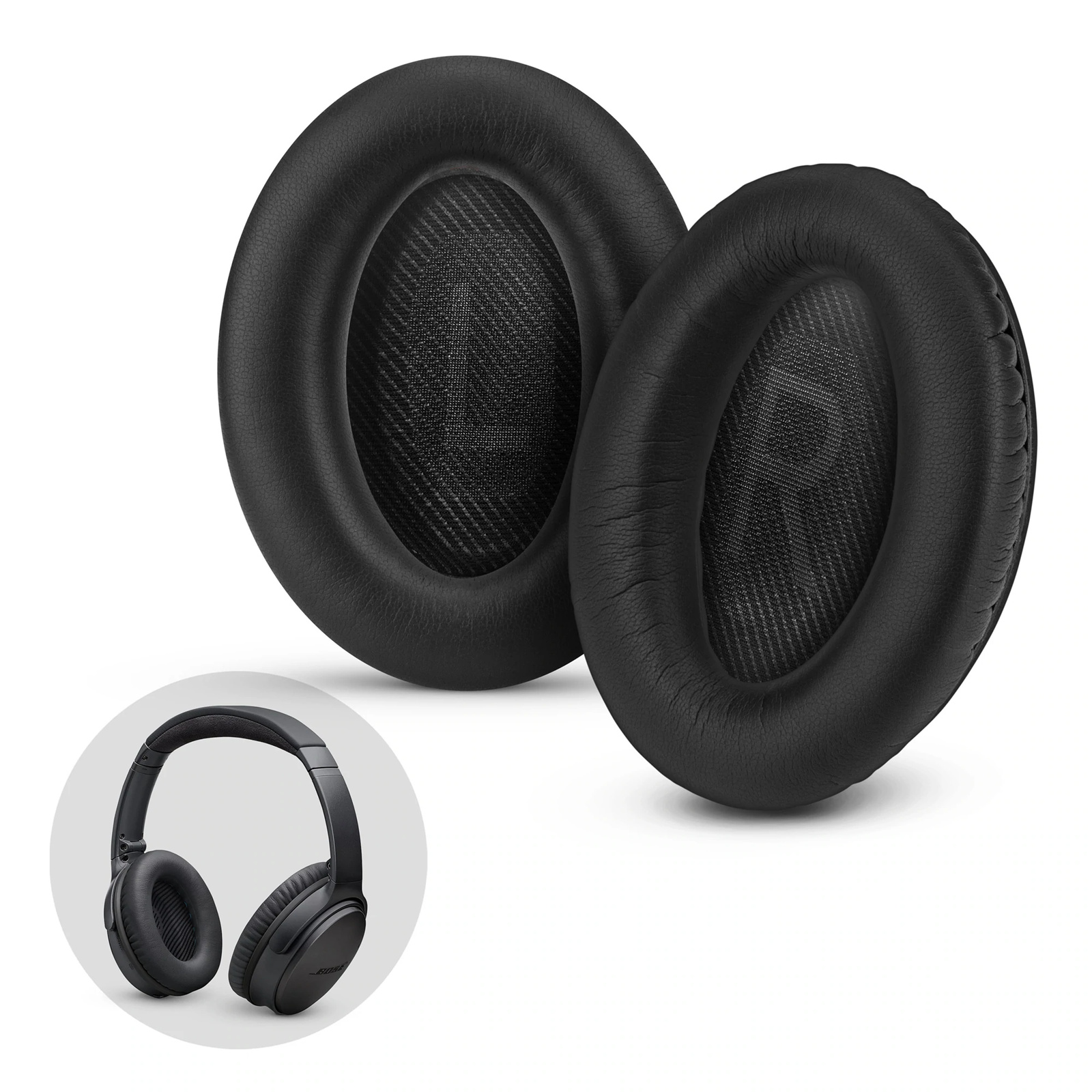 Buy the Brainwavz Bose QC35 Premium Replacement Earpads for Headphones