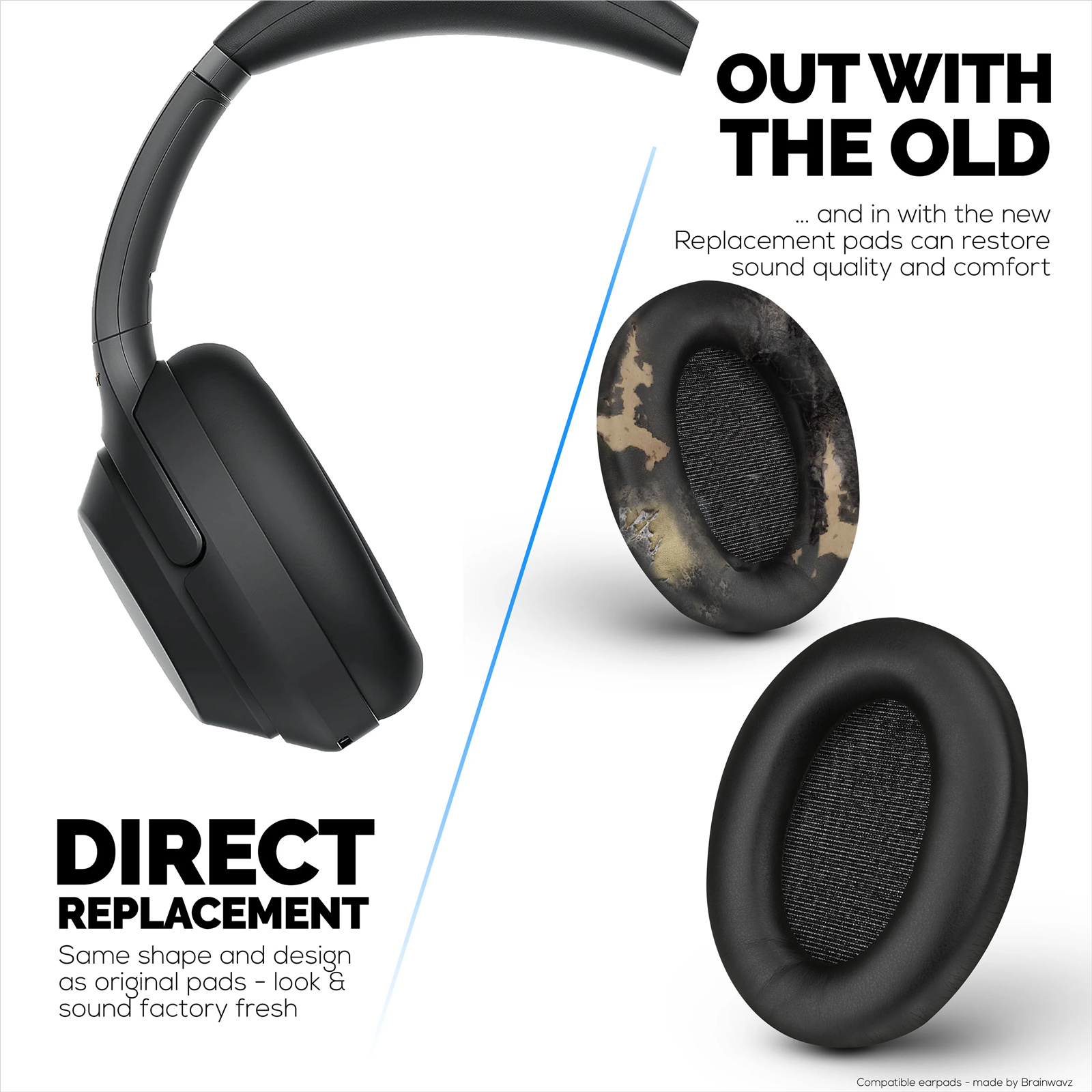 Ear Pads Wh100xm3 Buy The Brainwavz Sony WH-1000XM3