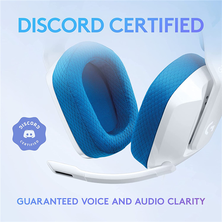 Buy the Logitech G335 Wired Gaming Headset White ( 981001019