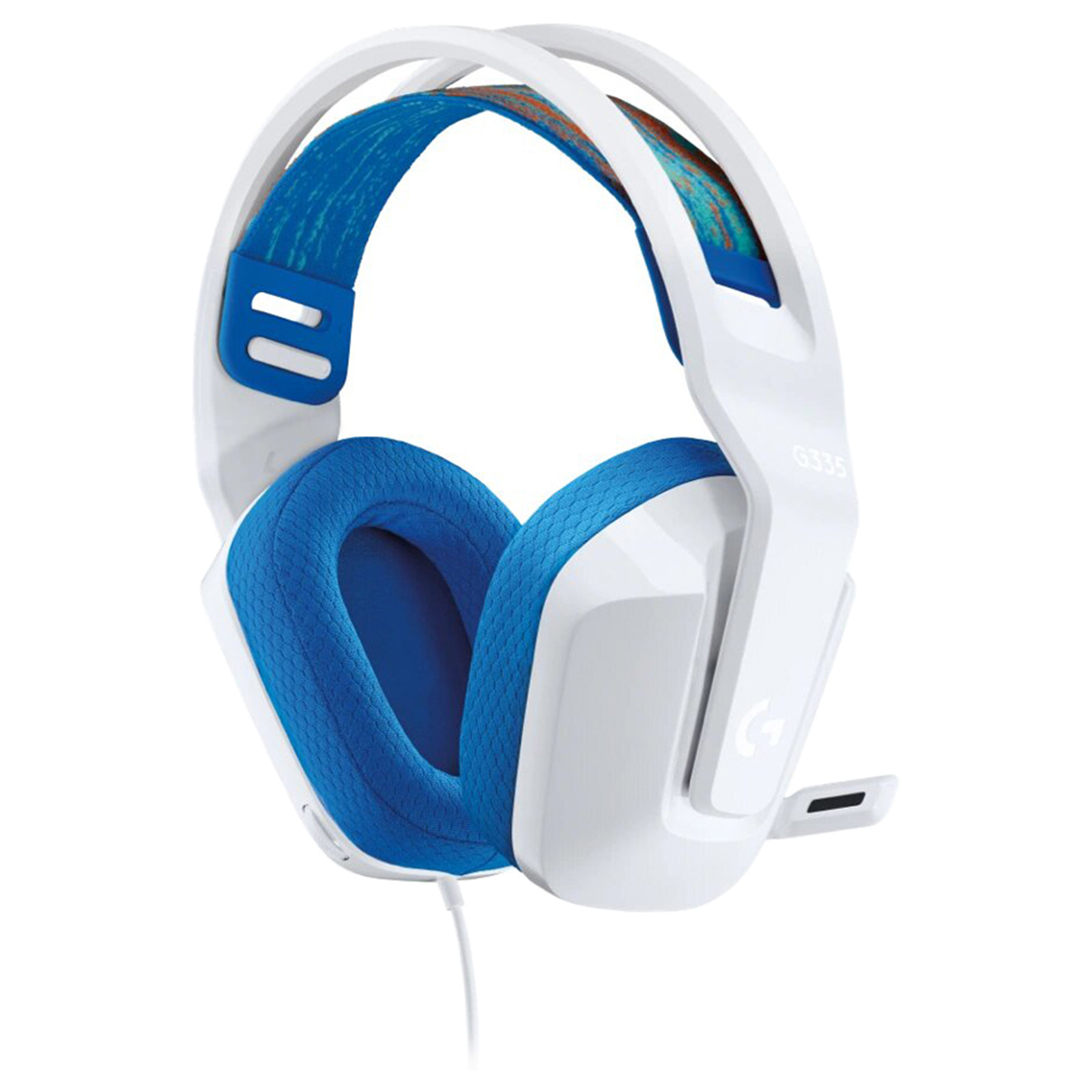 Buy the Logitech G335 Wired Gaming Headset White ( 981001019