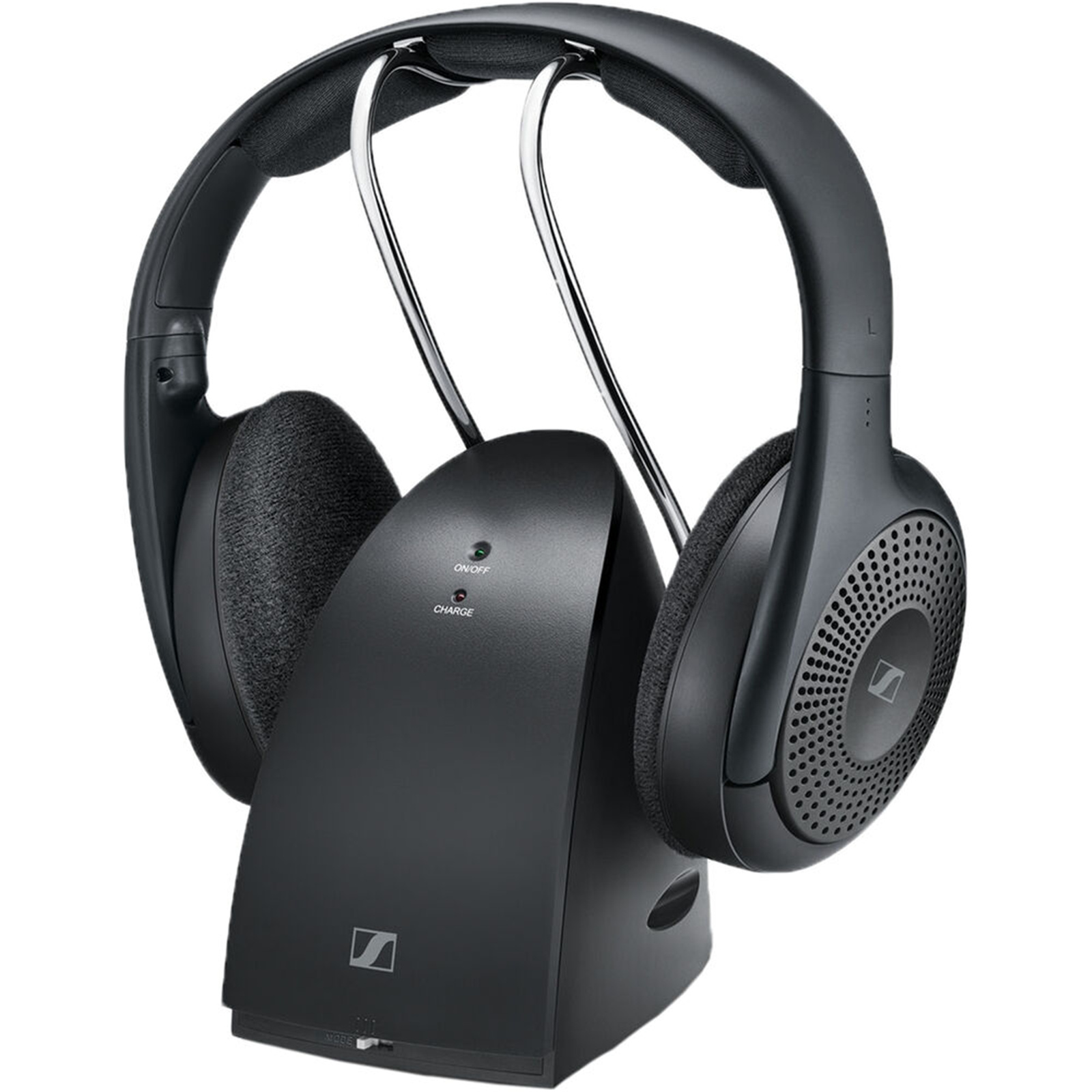 Buy the Sennheiser RS 120W Wireless OverEar Headphones Black for