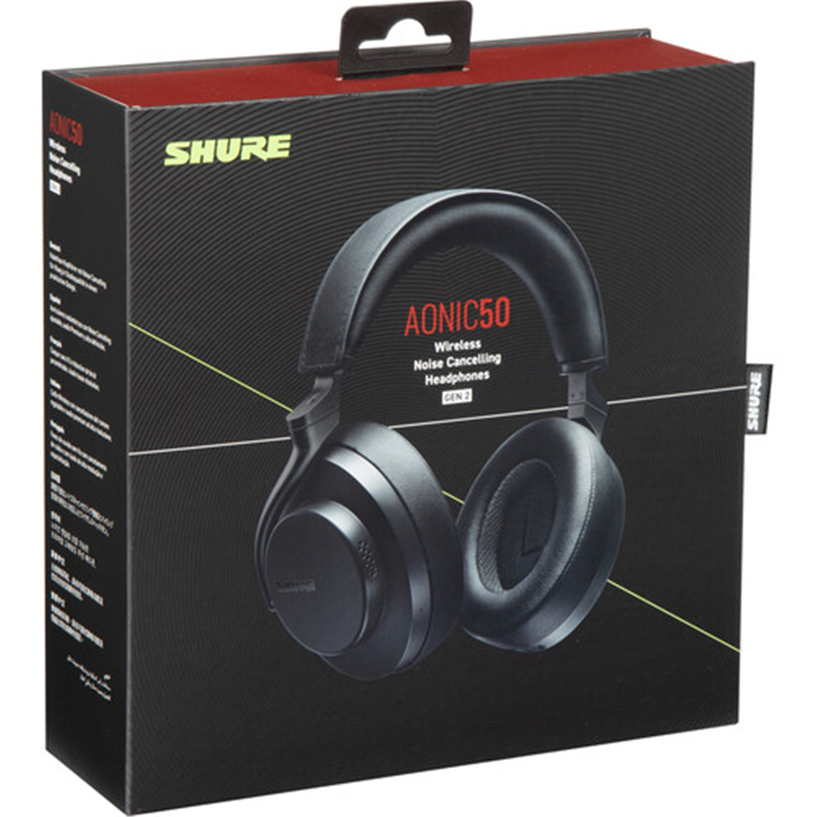 SHURE AONIC 50 GEN 2(第二世代) SBH50G2-BK-J Shure AONIC 50 Gen2 (第2世代) | 空間オーディオに対応する