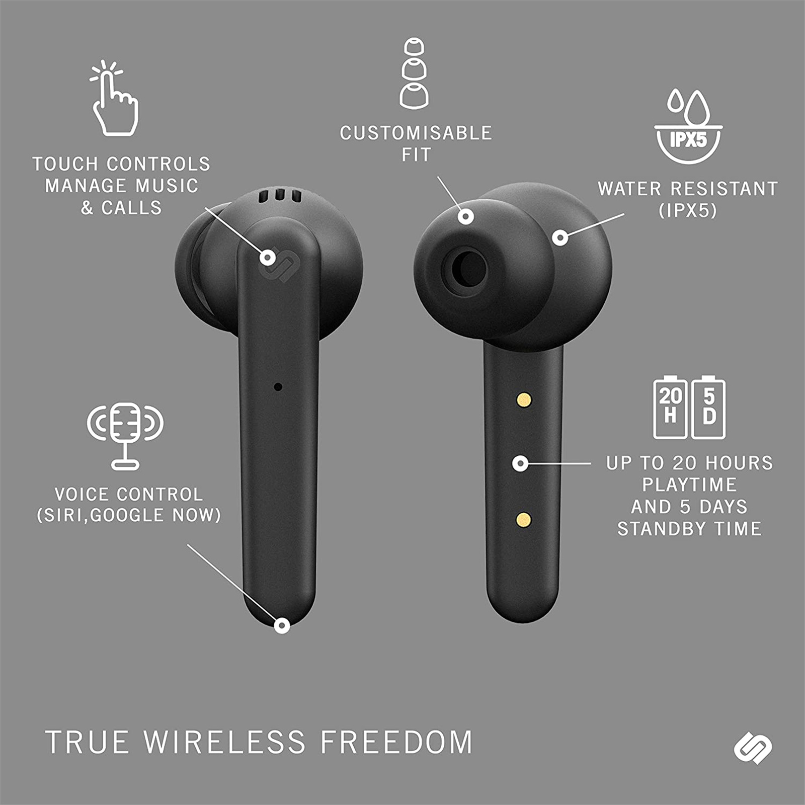 Buy the Urbanista Paris In-ear Earphones - Bluetooth - True Wireless