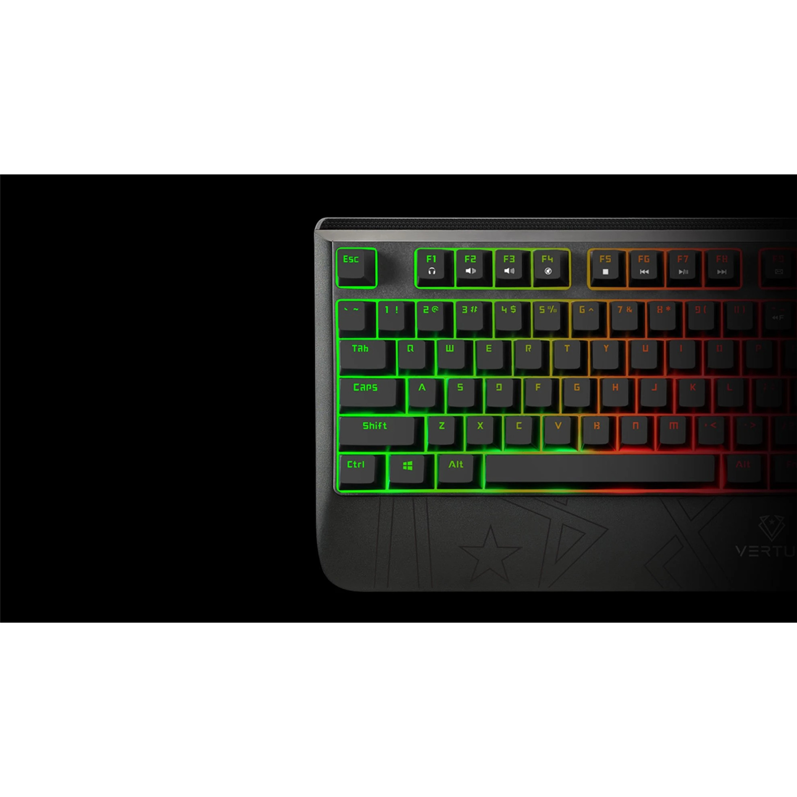 Buy the Vertux RAIDKEY Gaming Keyboard Rapid Response Mechanical, with LED... ( RAIDKEY