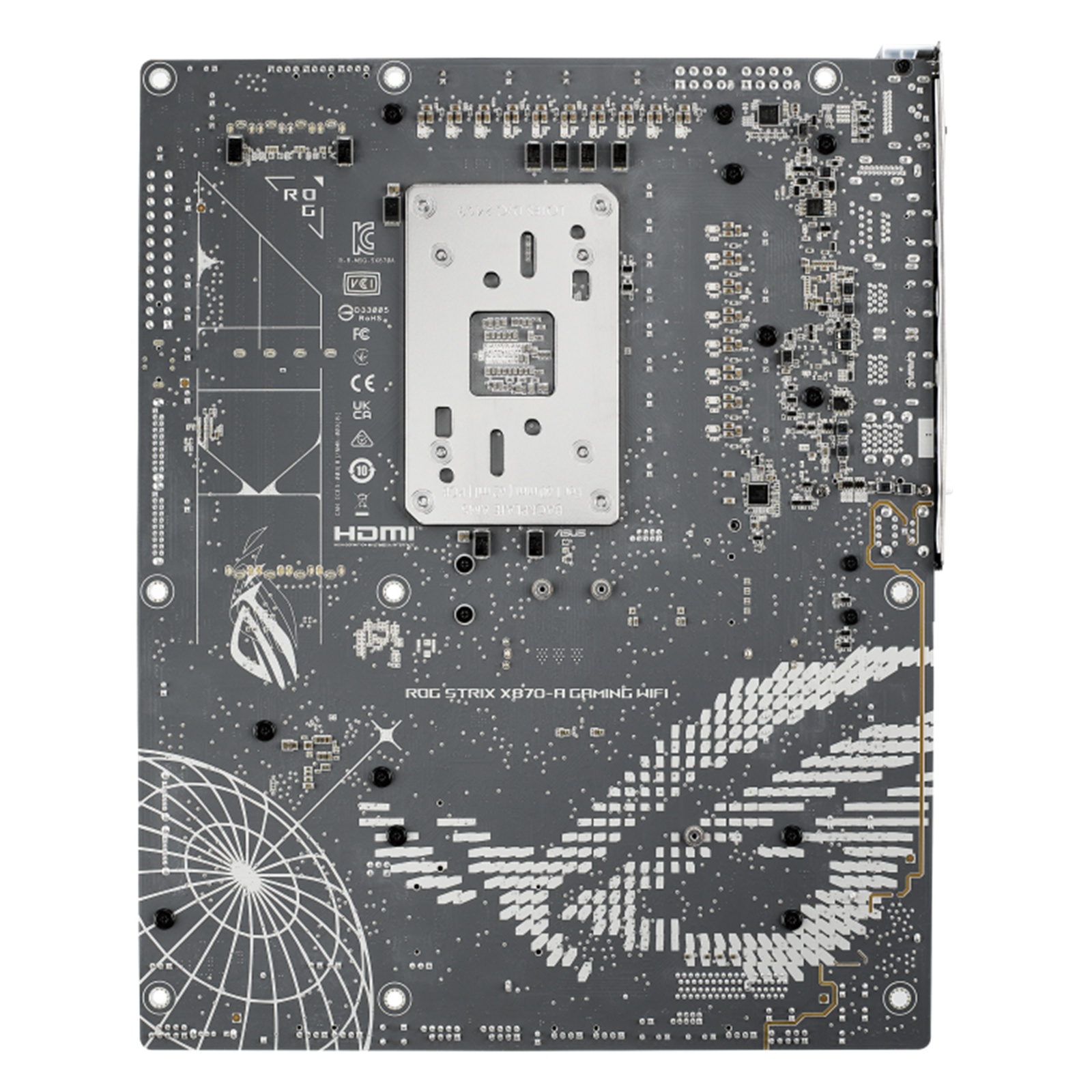 ASUS ROG STRIX X870-A GAMING WIFI ATX Motherboard For AMD Ryzen 7000/8000/9000 Series CPUs Socket AM5 - AMD X870 Chipset - PCIE 5.0 - 4x M.2 - 2x Internal USB 2.0 Header - 2x Internal USB 3.0 Header - 1x Internal Type C Header