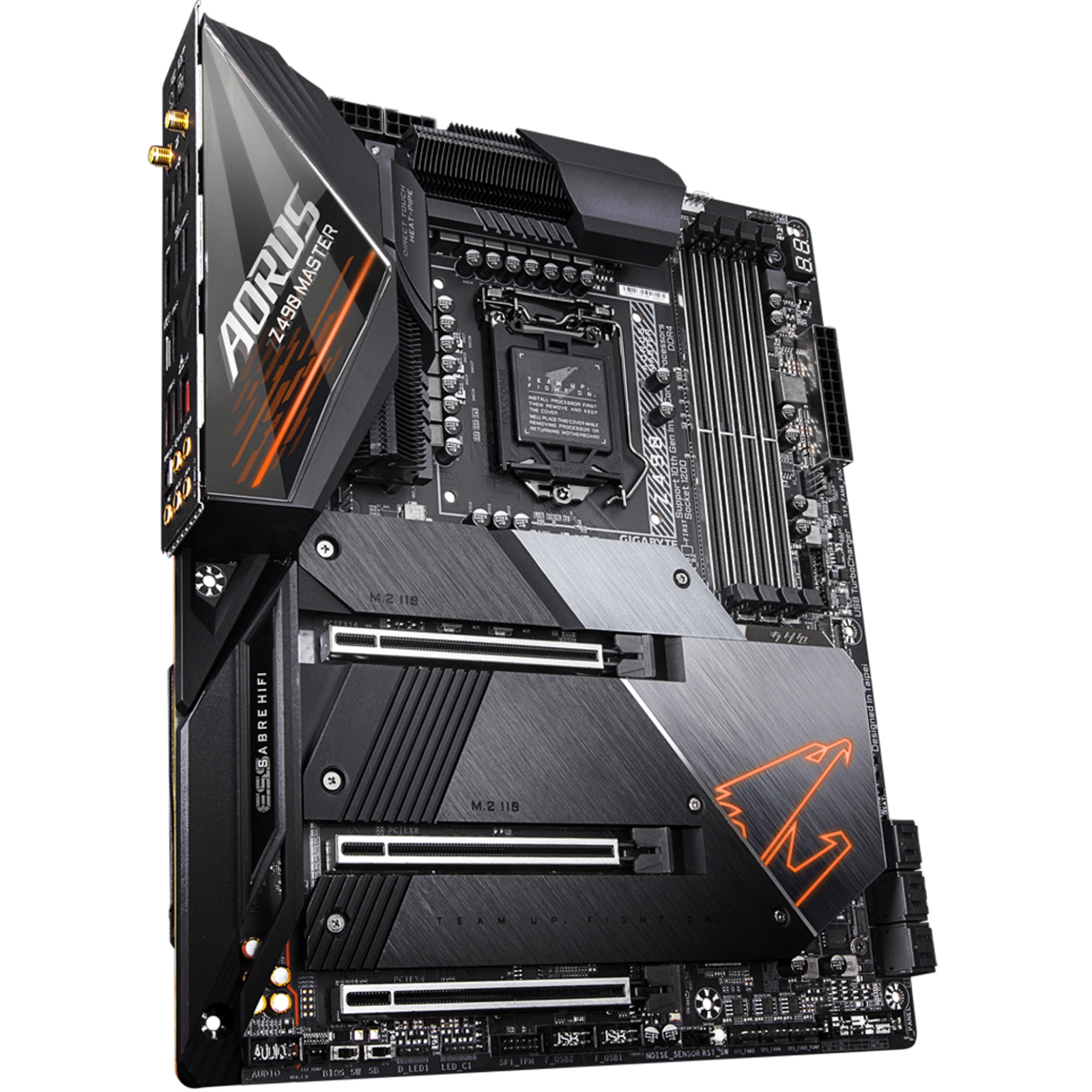 Buy The Gigabyte Z490 Aorus Master Atx Form Factor For Intel 10th Gen Lga1200 Z490 Aorus Master Online Pbtech Co Nz