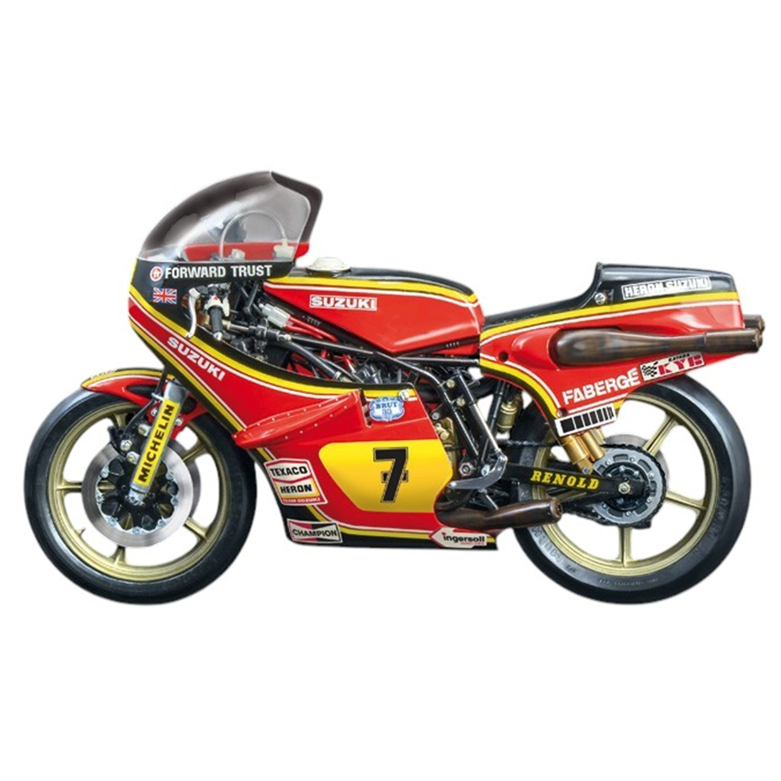 Buy the Italeri 1-4644 1/9 Suzuki RG500 XR27 Team Heron ( Italeri