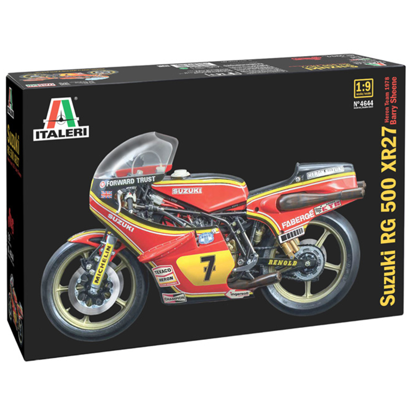 Buy the Italeri 1-4644 1/9 Suzuki RG500 XR27 Team Heron ( Italeri
