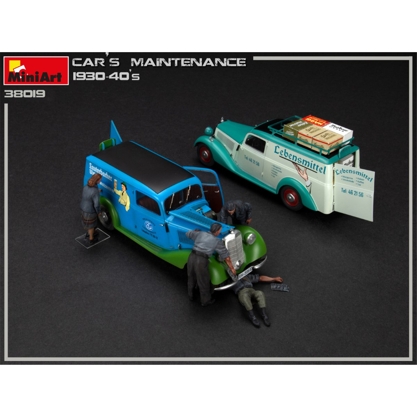 MiniArt 2-38019 MINIART 1/35 CAR MAINTENANCE 1930/40 s