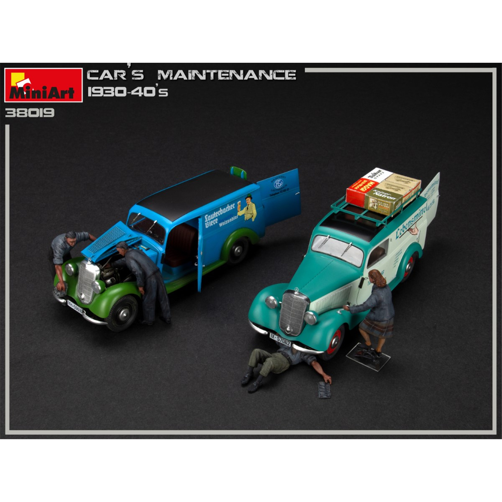 MiniArt 2-38019 MINIART 1/35 CAR MAINTENANCE 1930/40 s