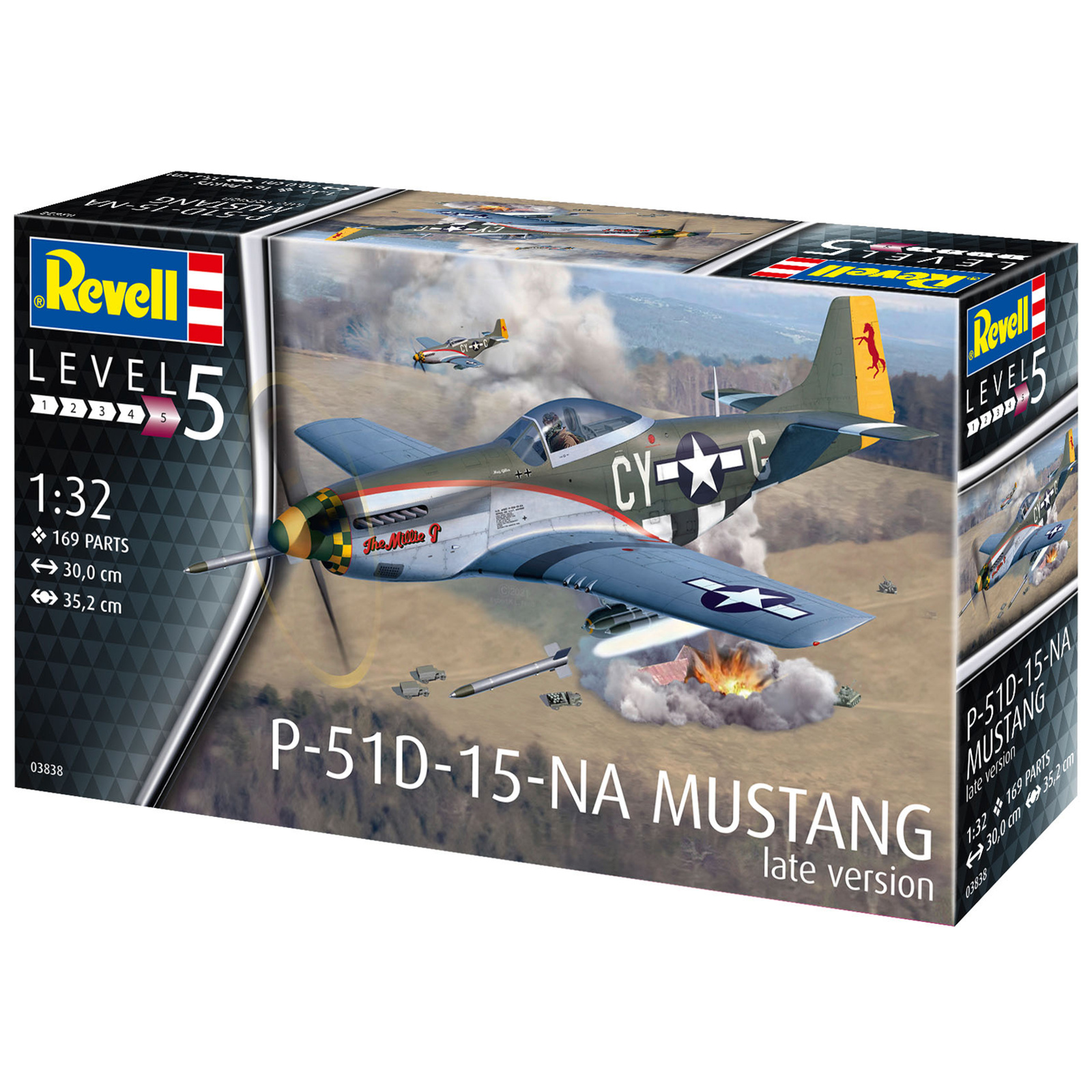 Revell - 1/32 - P-51D-15-NA Mustang Late Version