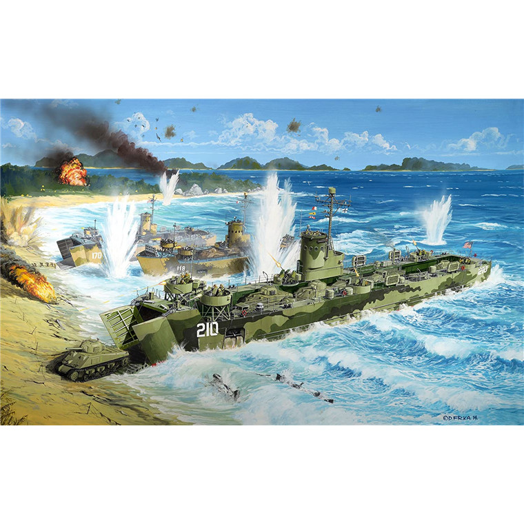 Revell - U.S. Navy Landing Ship Medium - Early