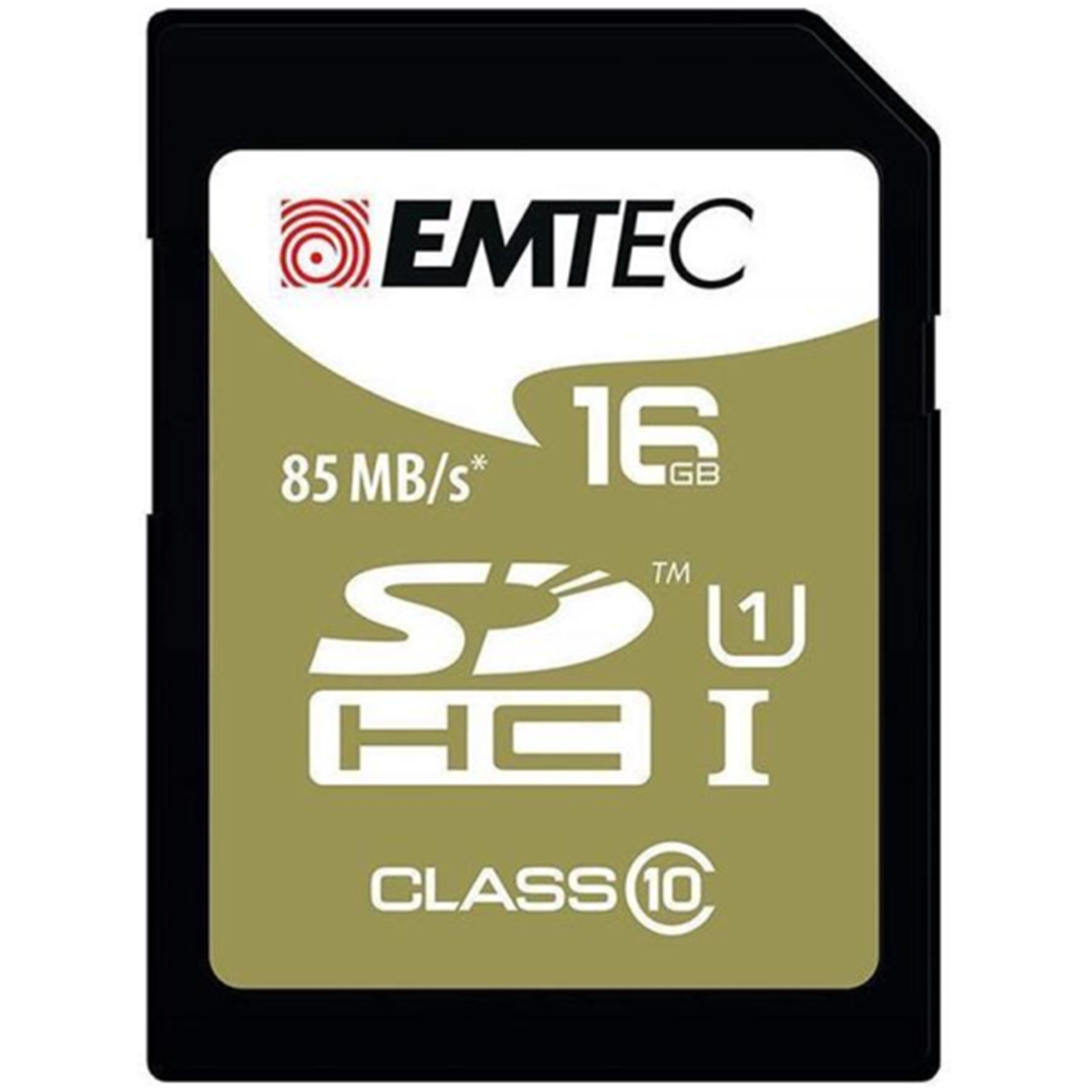 Buy the EMTEC SDHC Memory Card 16GB Gold UHSI Class 10