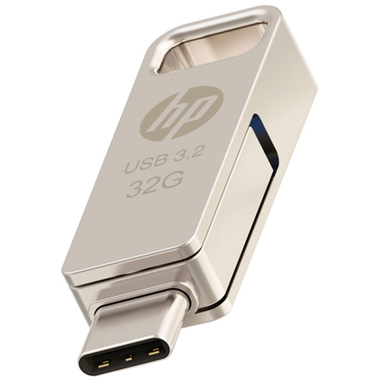 HP x206C OTG USB-C Flash Drive - 32GB USB 3.2, Type-C and Type-A ports