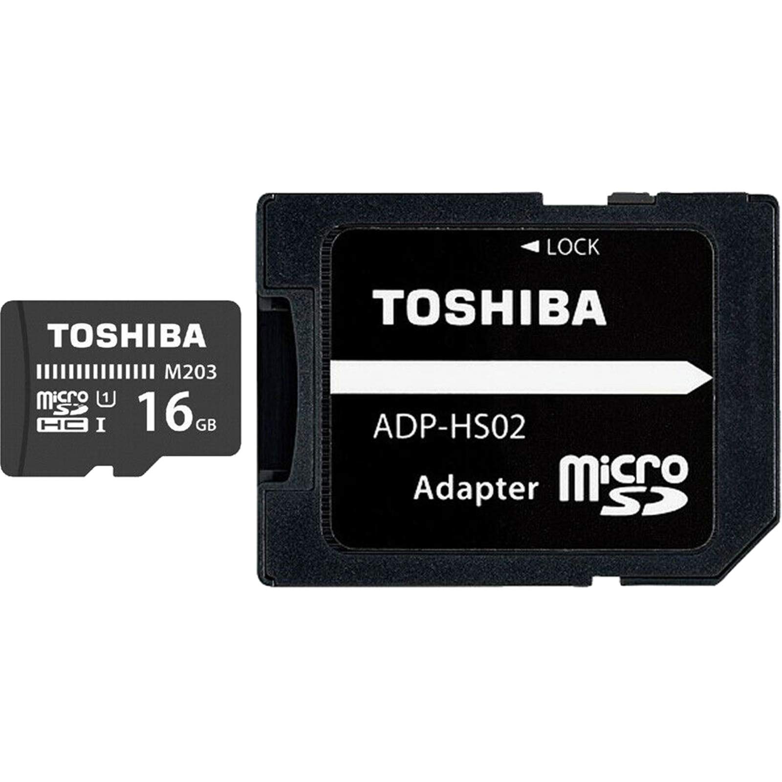 Buy the Toshiba microSDHC Memory Card 16GB Includes SD Adapter ( THN