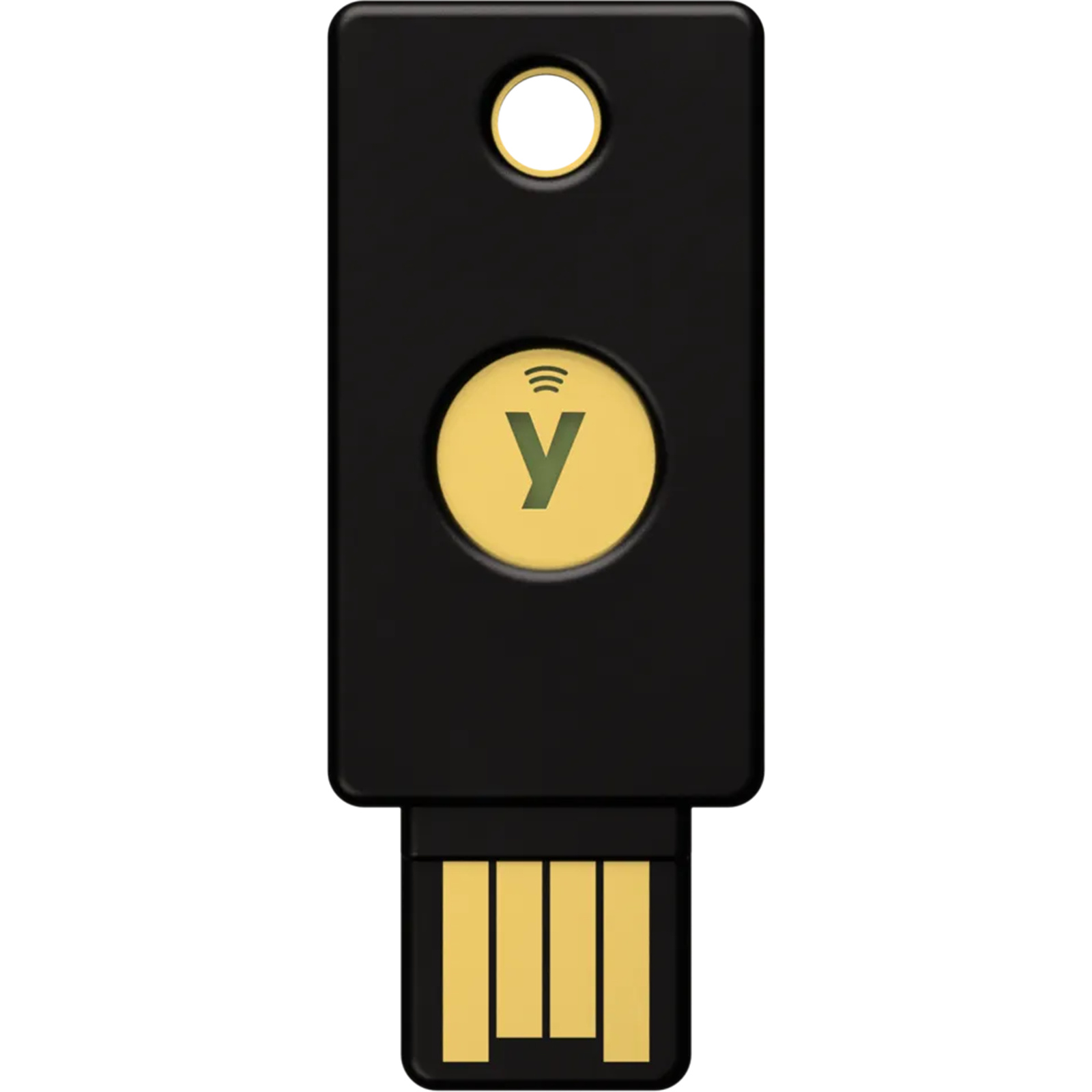 Buy the Yubico YUBIKEY 2FA SECURITY KEY BLACK NFC USBA ( 5060408465295