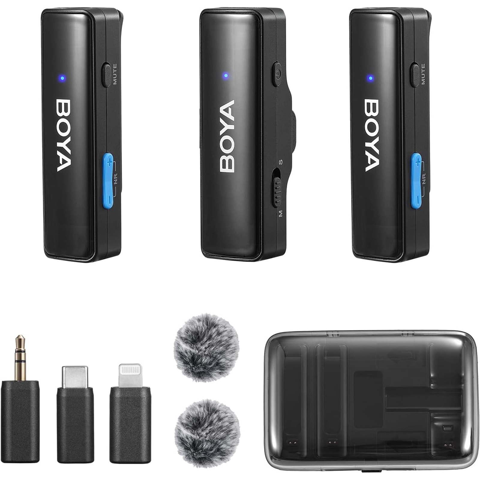 Buy the Boya BOYALINK Wireless Lavalier Microphone for iPhone/Android/Camera... ( BOYALINK