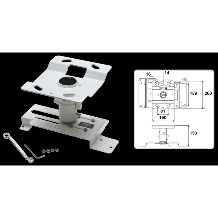 Epson Elpmb23 Projector Ceiling Mounting Kit Shelly Lighting