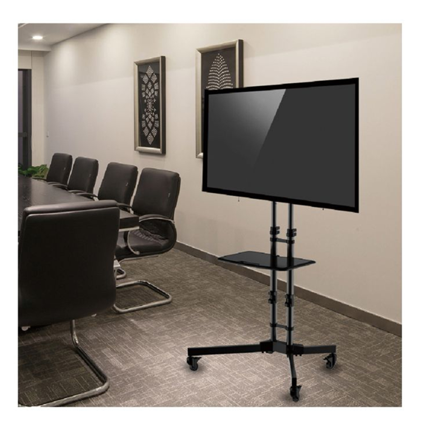 Buy the Loctek TV Cart 32"65" Mobile Trolley, Max Load 40kg Height... ( PSF321 ) online