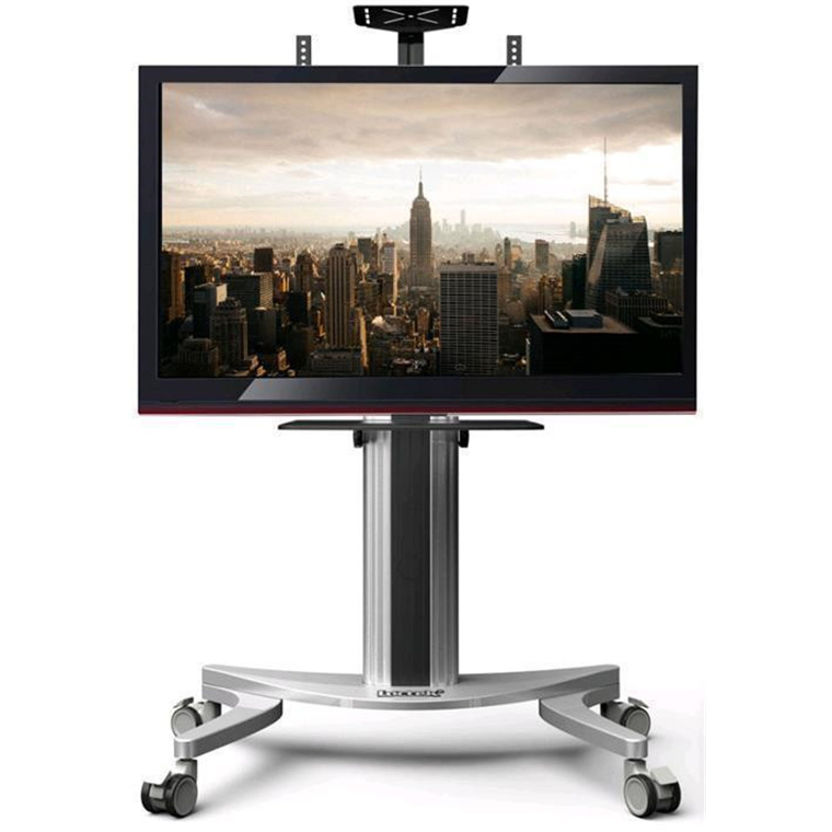 Buy the Loctek Premium TV Cart, 32"70" Mobile Trolley, Silver Max