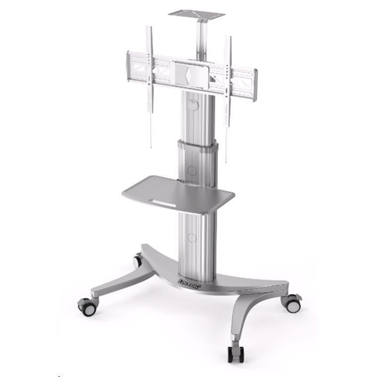 Buy the Loctek Premium TV Cart, 32"70" Mobile Trolley, Silver Max Load... ( PSF221 ) online