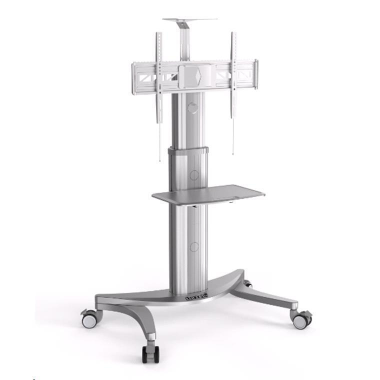 Buy the Loctek Premium TV Cart, 32"70" Mobile Trolley, Silver Max Load... ( PSF221 ) online