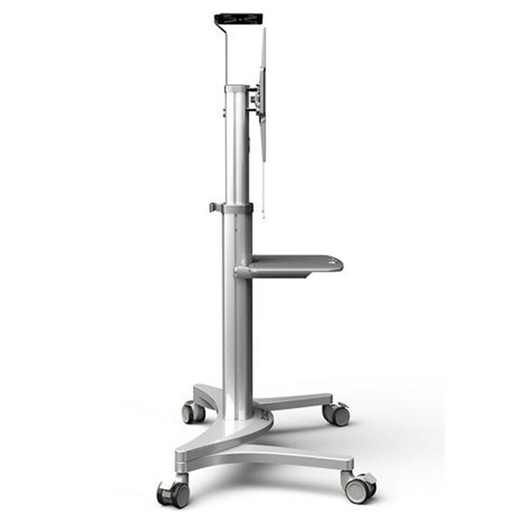 Buy the Loctek Premium TV Cart, 32"70" Mobile Trolley, Silver Max