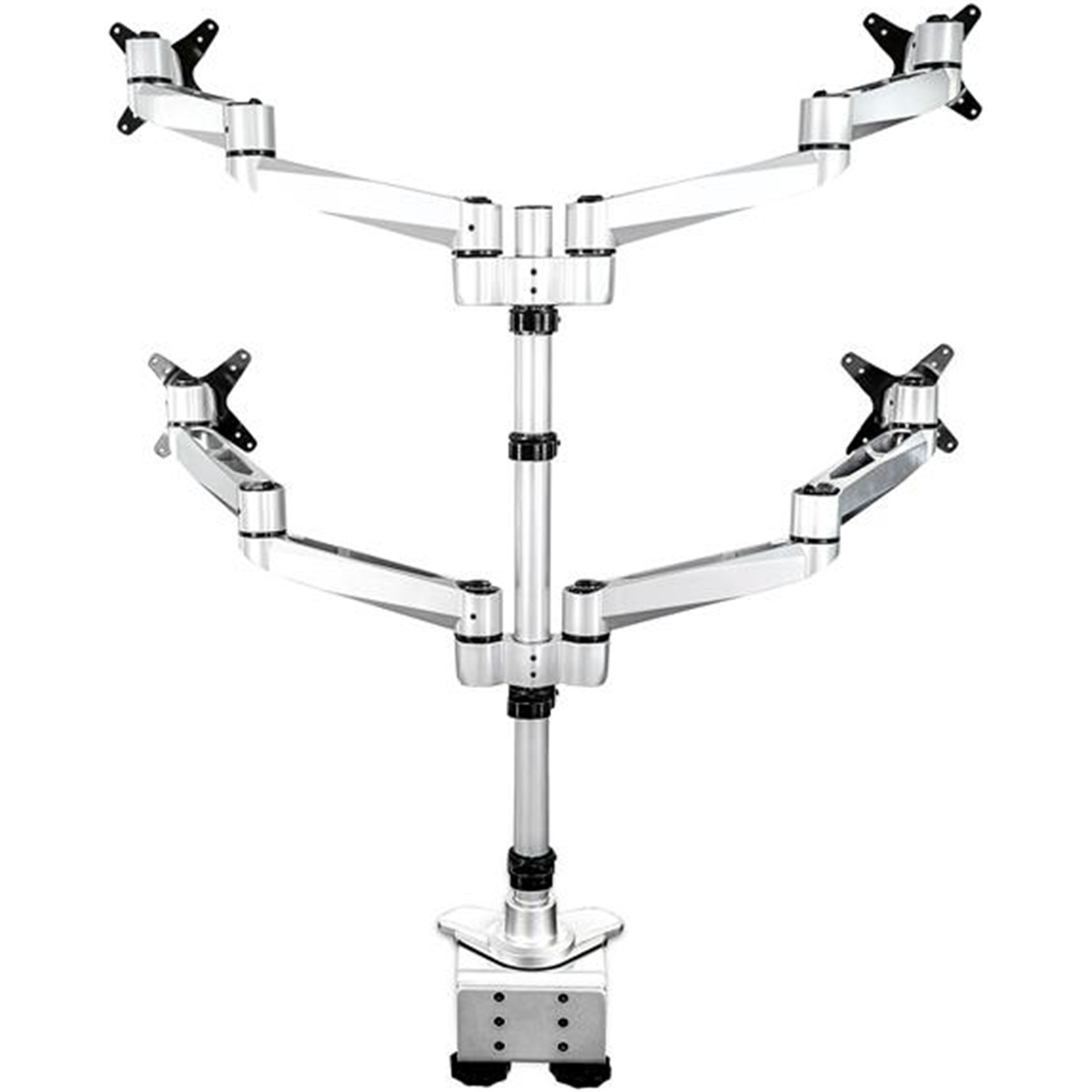 Buy the StarTech Desk Mount Quad Monitor Arm Premium Articulating VESA