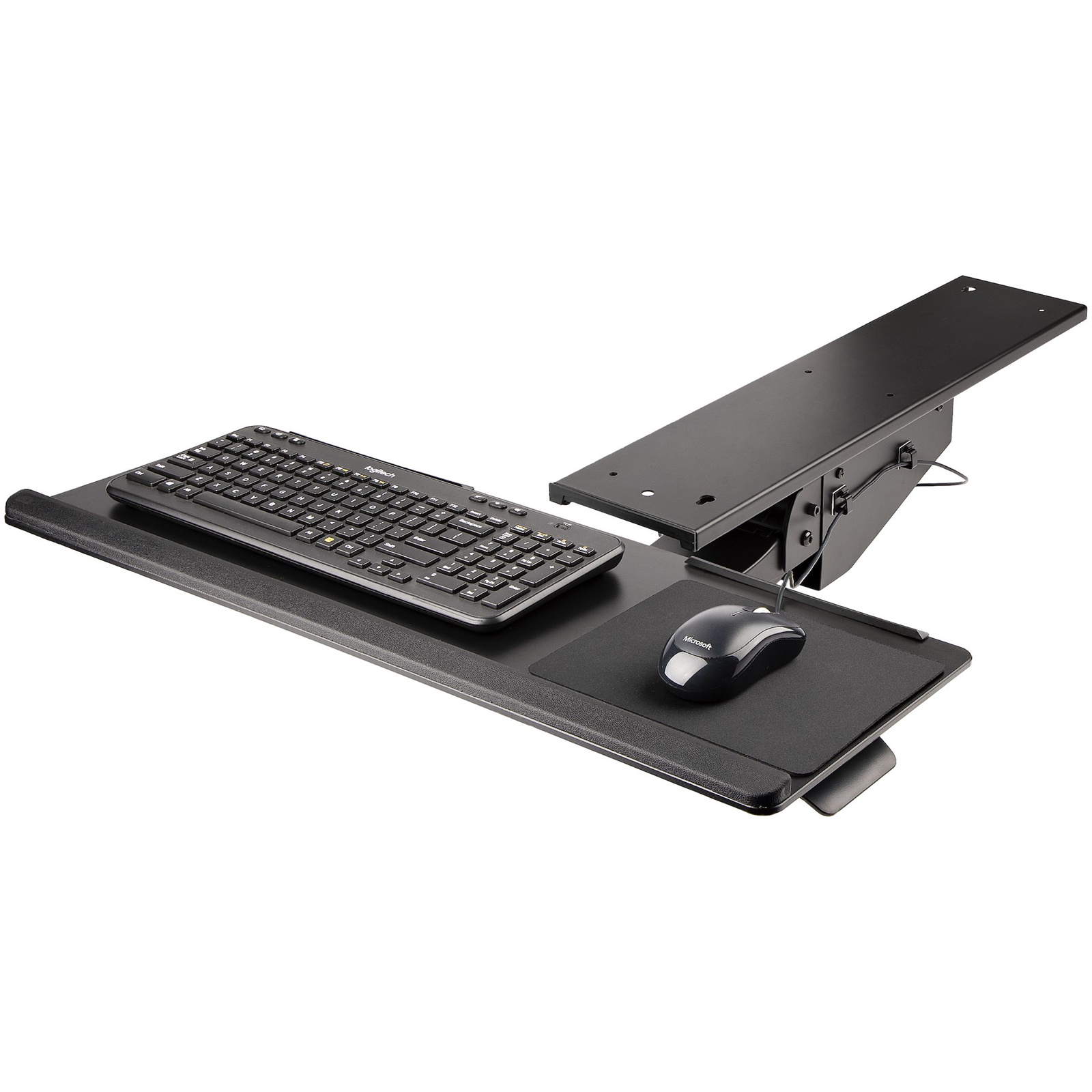 Buy the StarTech KBTRAYADJ2 Under Desk Keyboard Tray Adjustable