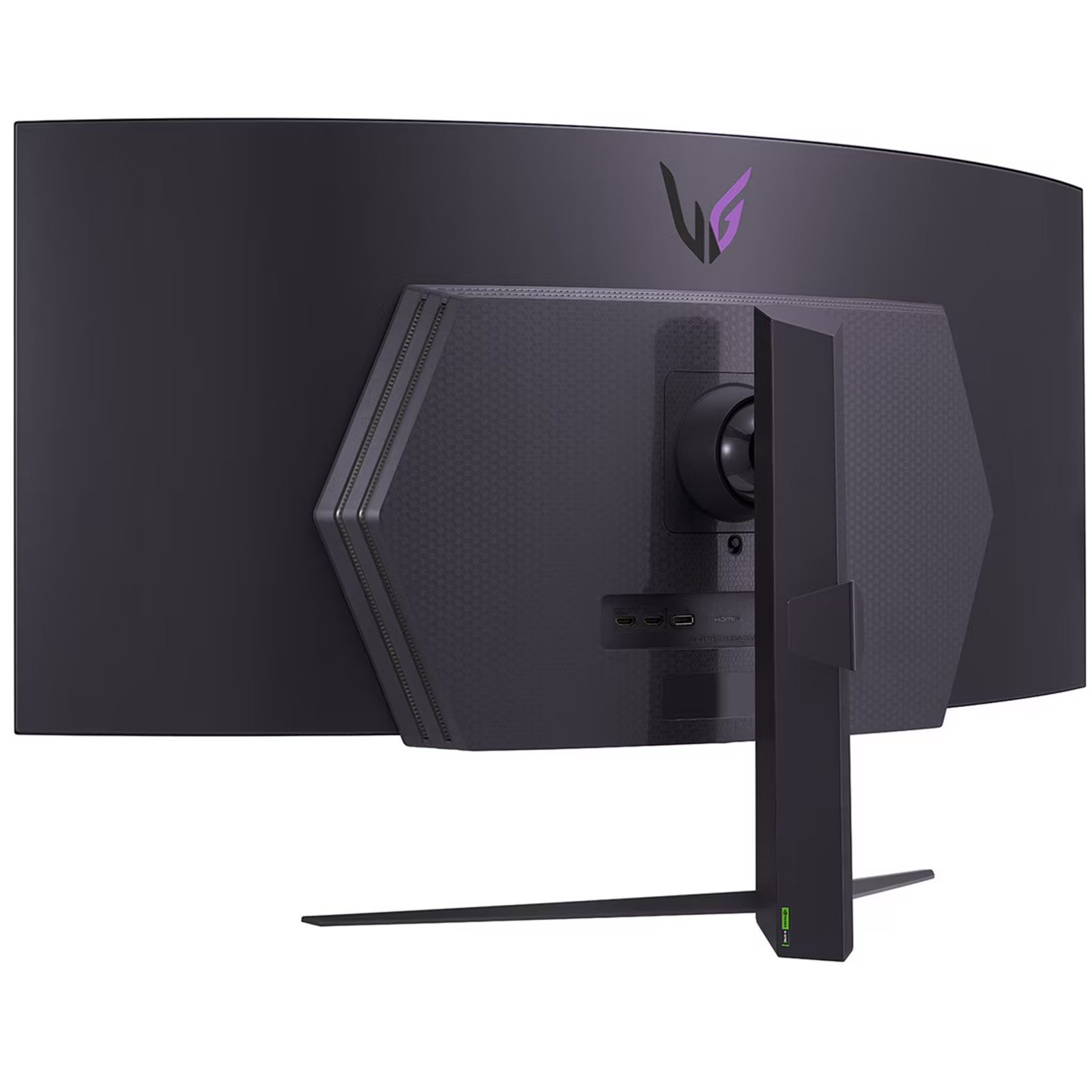 LG UltraGear 45GS96QB-B 45" WQHD 240Hz Curved 800R OLED Gaming Monitor 3440x1440 - 0.03ms - DisplayPort - HDMI - USB-C 65W - TrueBlack HDR400 - G-Sync Compatible & AMD FreeSync Premium Pro - Speaker - Height Adjustable - 100x100 VESA