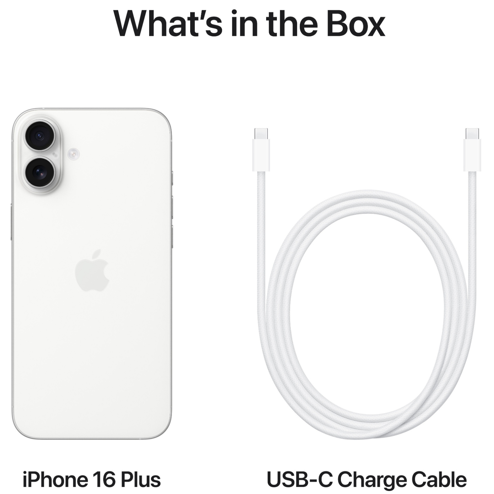 Apple iPhone 16 Plus - 128GB - White