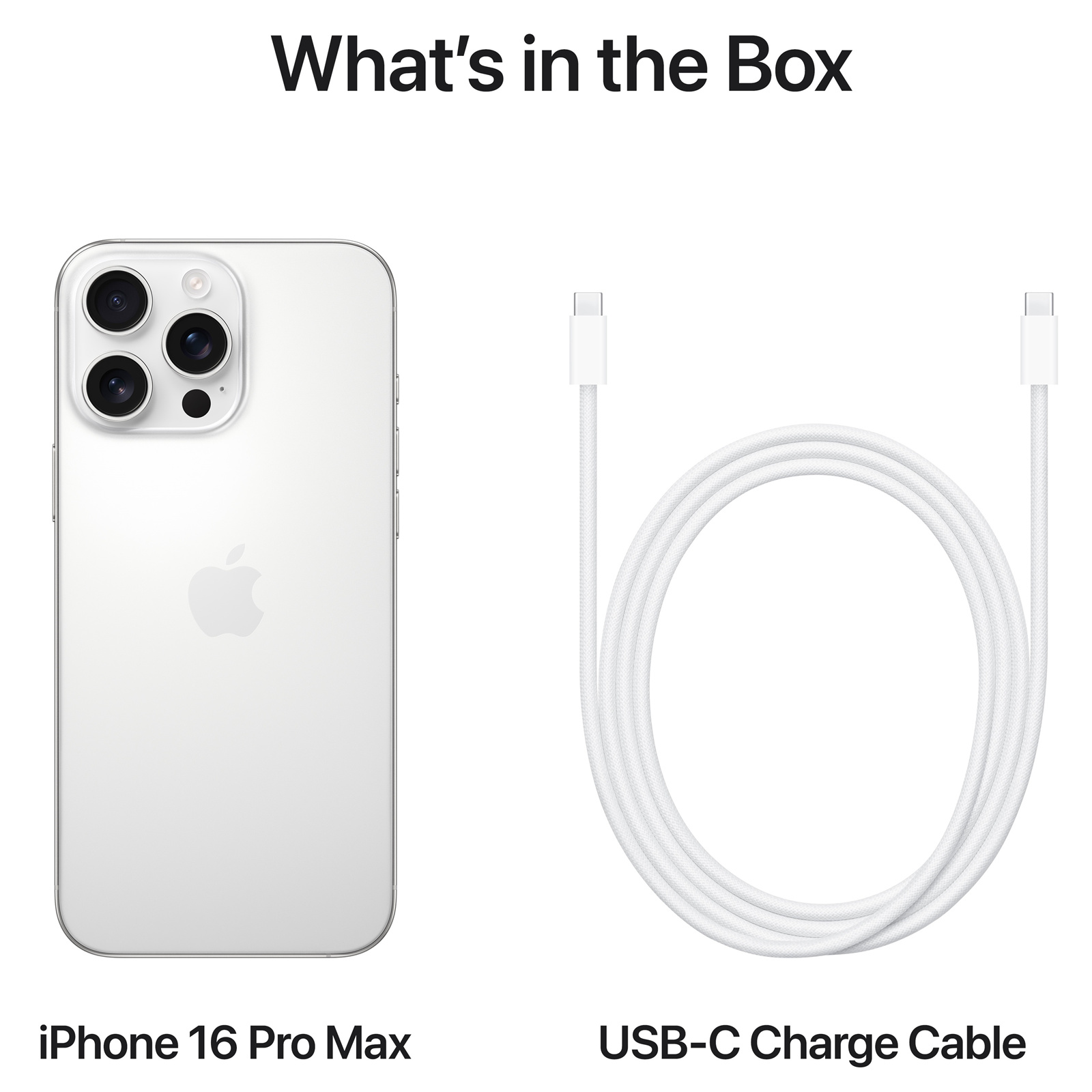 Apple iPhone 16 Pro Max - 1TB - White Titanium