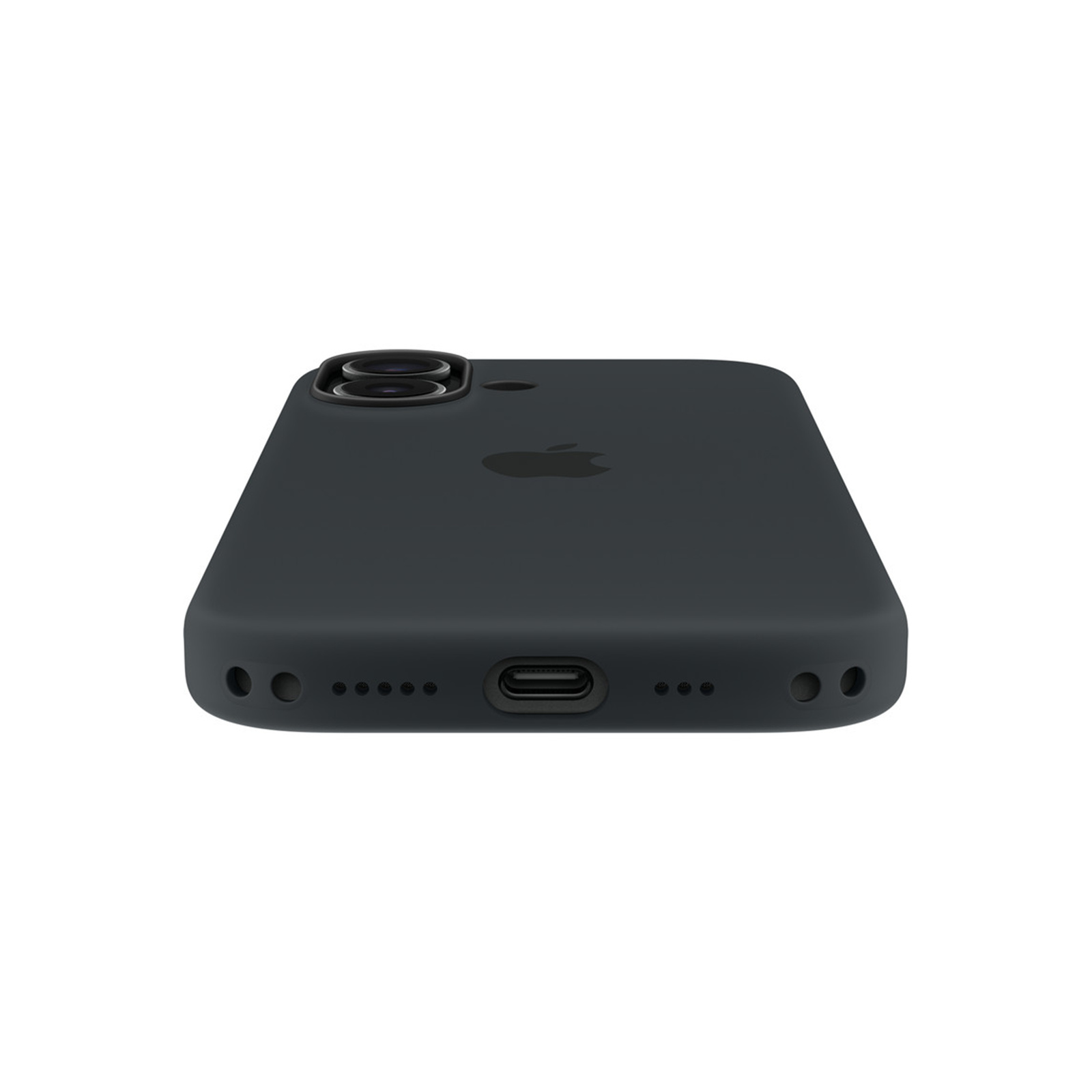 Apple iPhone 17 Silicone Case with MagSafe - Black Soft Touch Finish