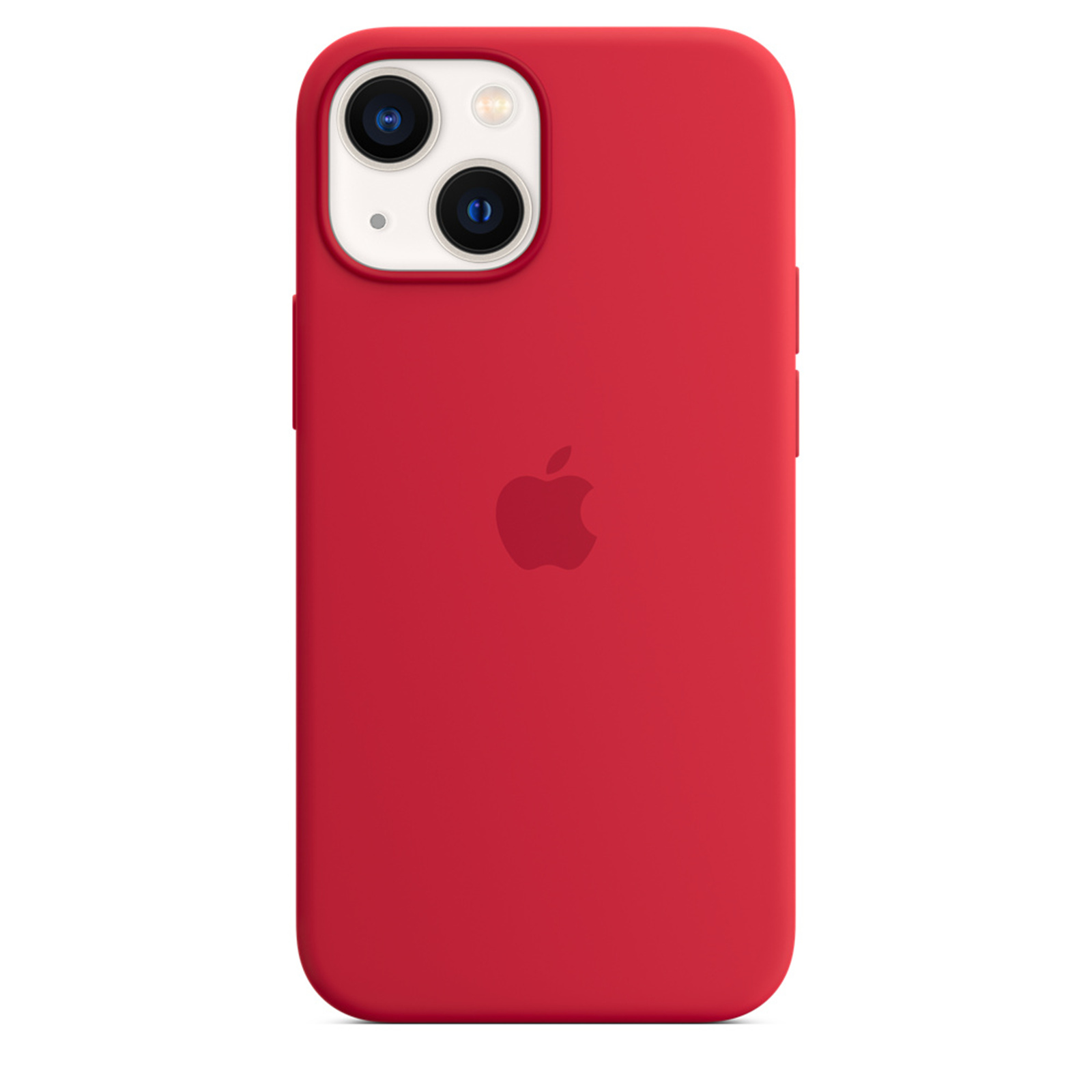 Buy the Apple iPhone 13 mini Silicone Case with MagSafe (PRODUCT)RED