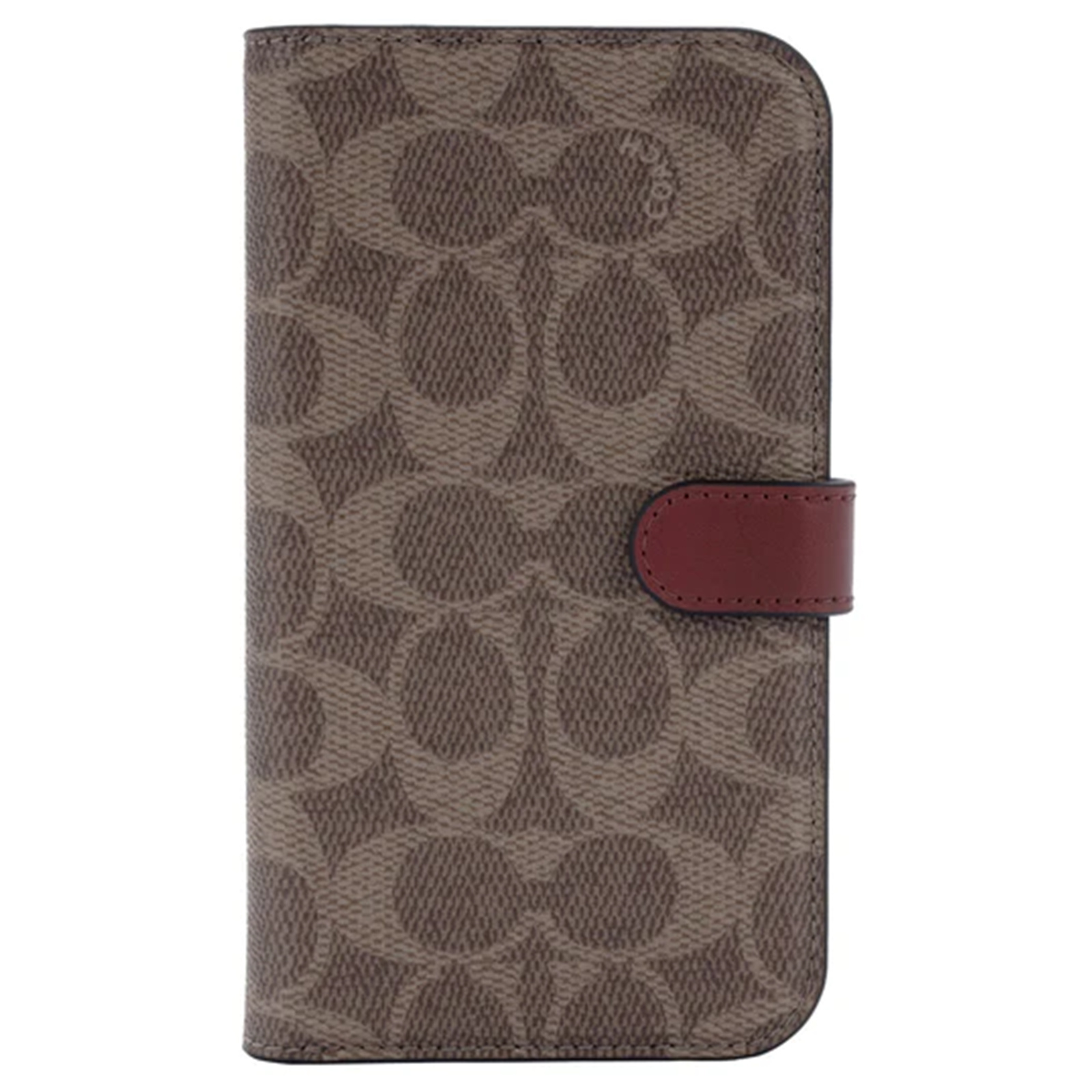 Buy the COACH iPhone 14 Pro Max (6.7") Folio Case Signature C Tan