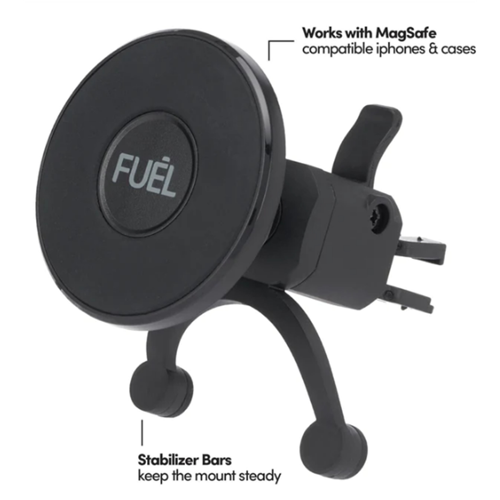 Buy the Casemate FL048780 FUEL MAGSAFE CAR VENT MOUNT BLACK ( FL048780 ) online PBTech.co.nz