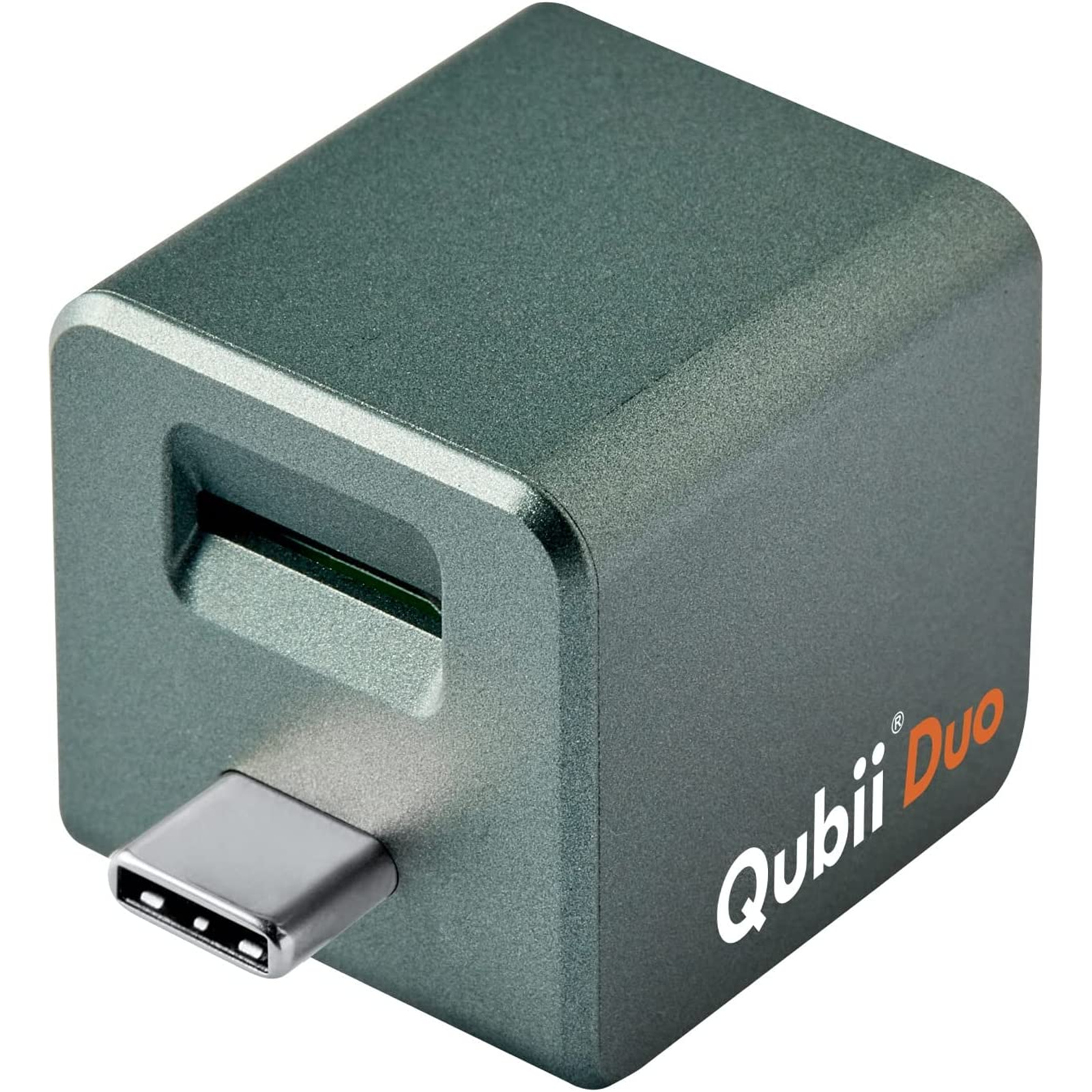 スマホアクセサリー Qubii Auto backup while charging Amazon.co.jp: Qubii EX USB-C Auto Backup While Charging