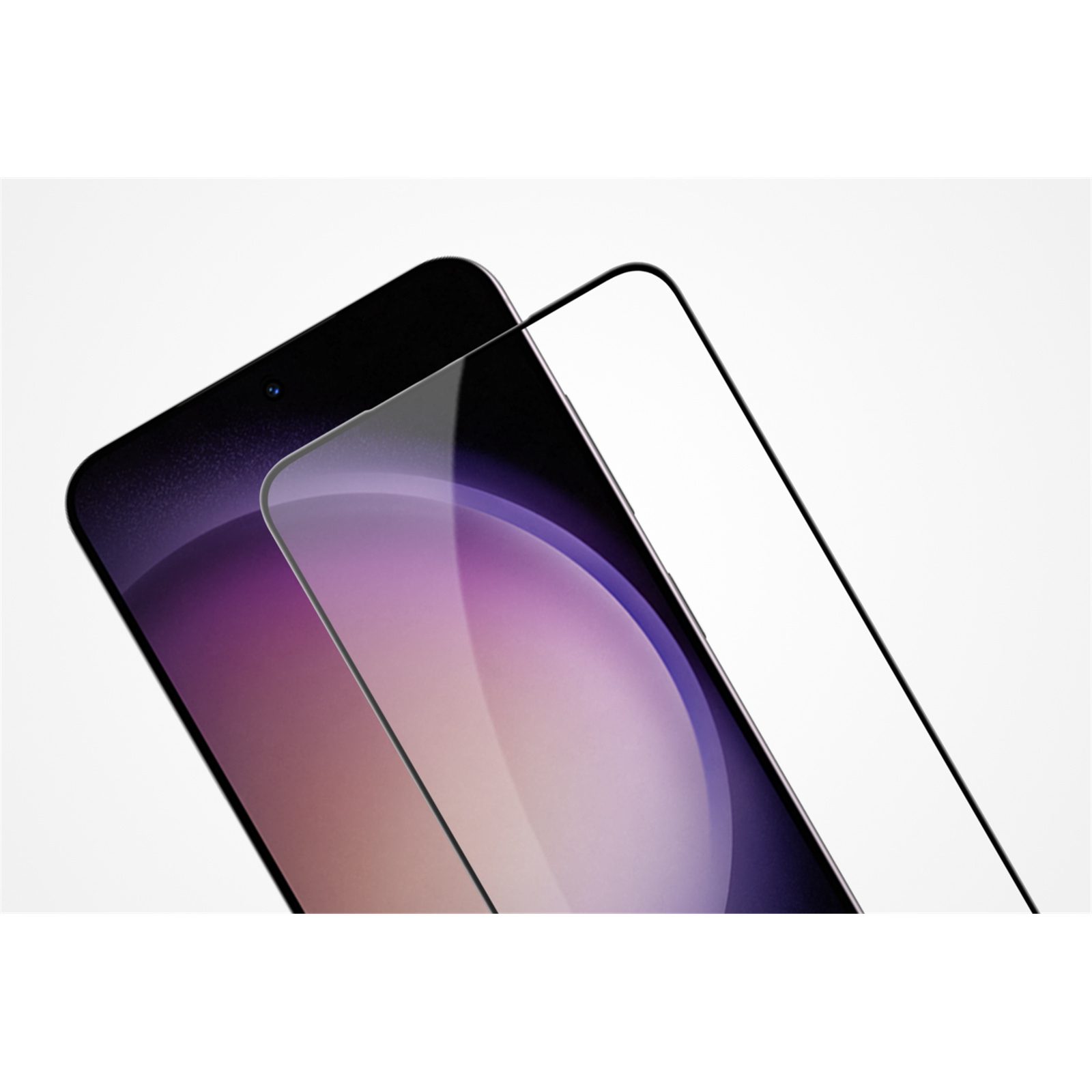 Nillkin Galaxy S24 CP+ Pro Premium Full Covered Glass Screen Protector - Black 9H Hardness - Anti-Burst - Not Case Friendly