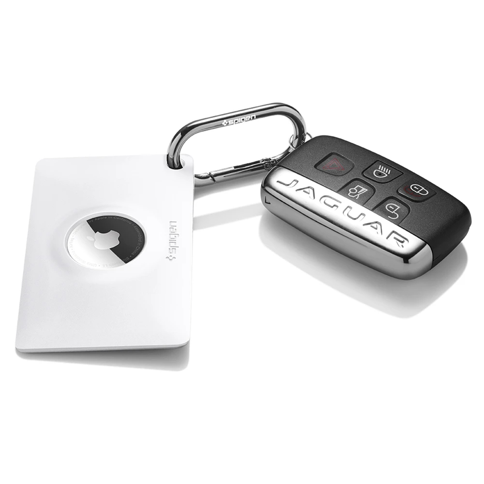 Buy the Spigen Apple AirTag AirFit Wallet Card Case White, Thin Profile