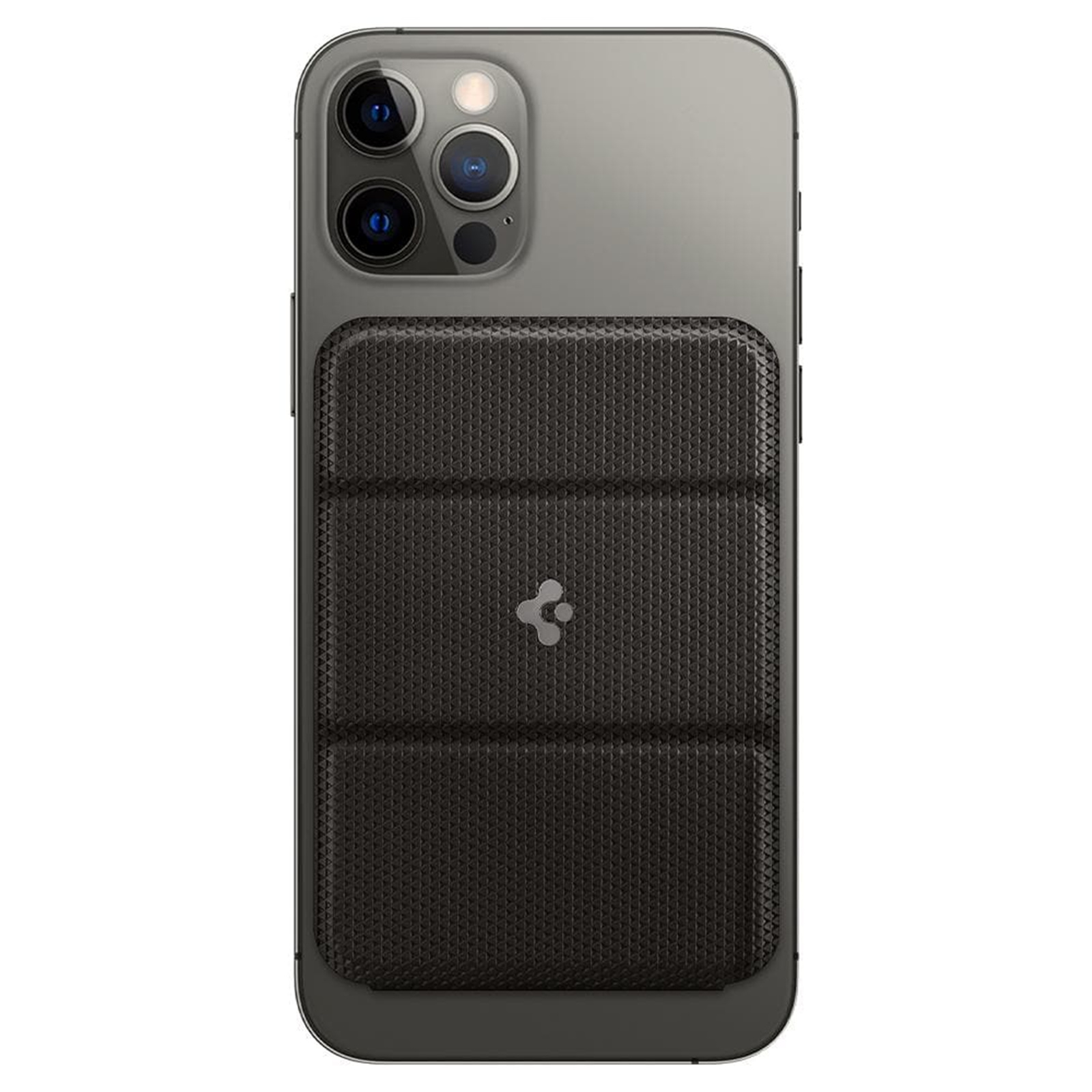 Buy the Spigen MagSafe Card Holder Smart Fold Wallet Black