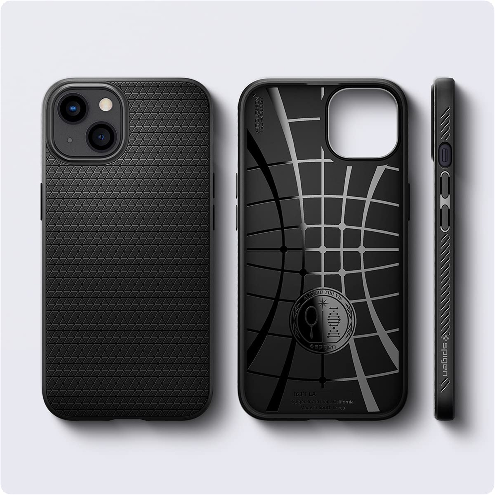 Buy the Spigen iPhone 13 mini (5.4") Liquid Air Case Matte Black,Slim