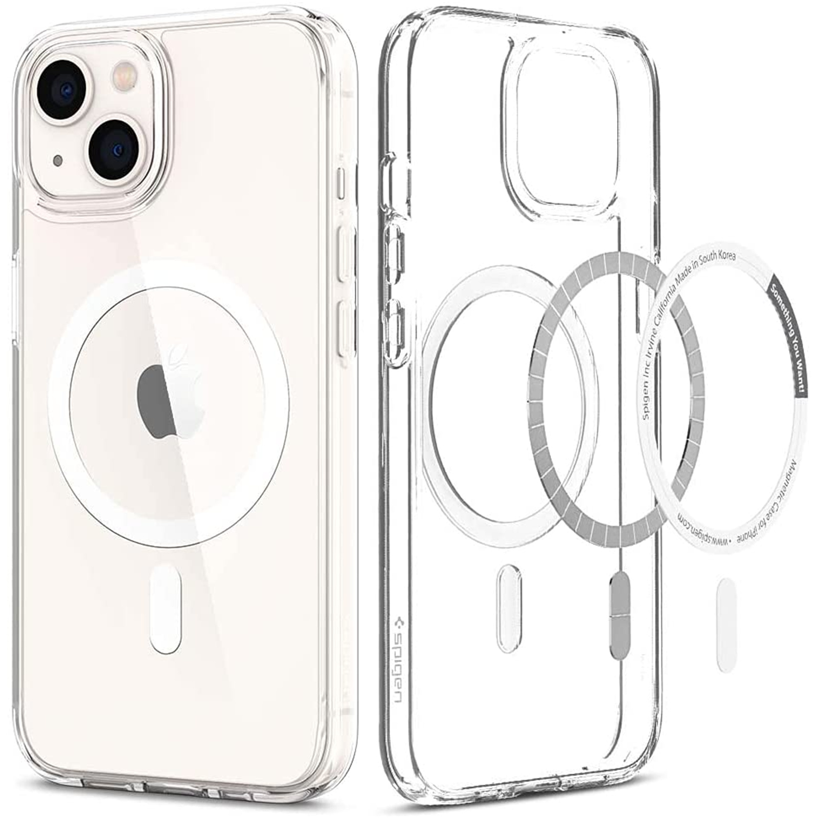 Buy the Spigen iPhone 13 (6.1") Ultra Hybrid MagSafe Case Crystal