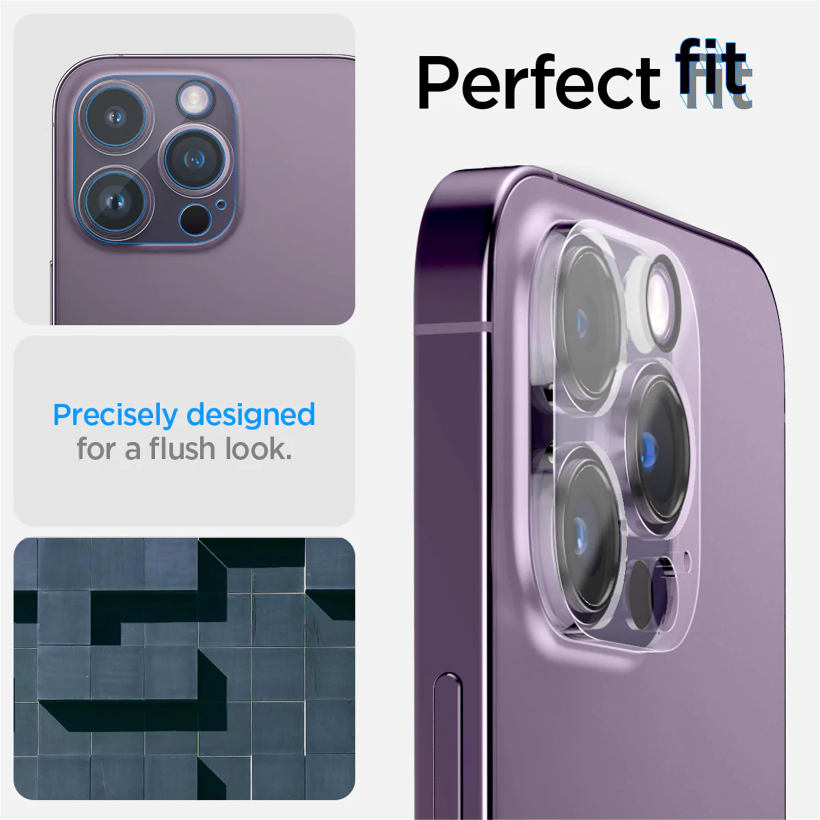 Buy the Spigen iPhone 14 Pro/Pro Max Camera Lens Premium Tempered