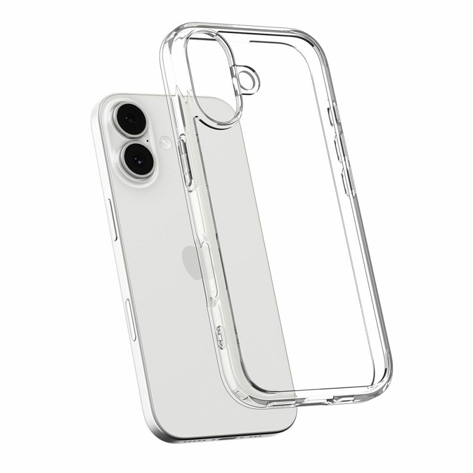 Spigen iPhone 17 (6.3") Ultra Hybrid Case - Clear Certified Military-Grade Protection - Clear Durable Back Panel + TPU Bumper