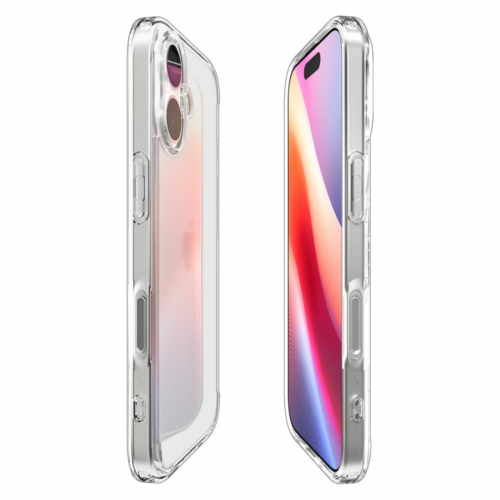Spigen iPhone 17 (6.3") Ultra Hybrid Case - Clear Certified Military-Grade Protection - Clear Durable Back Panel + TPU Bumper