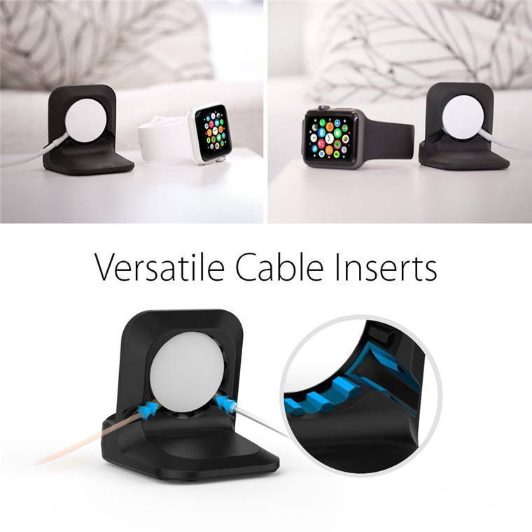 Buy the Spigen Apple Watch Night Stand Black, Non-Slip Base