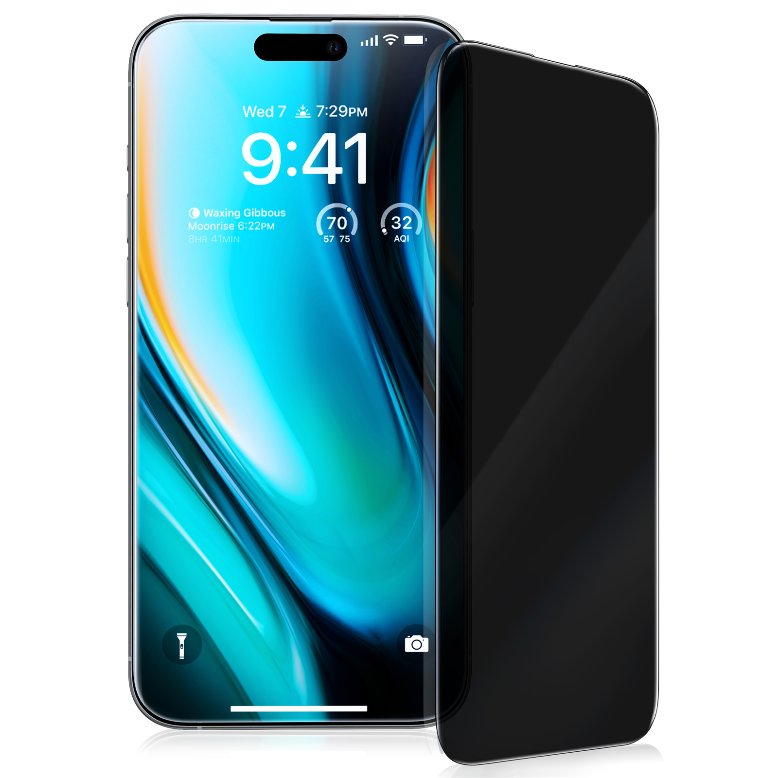 Buy the Torras iPhone 16 Pro Premium Tempered Privacy Glass