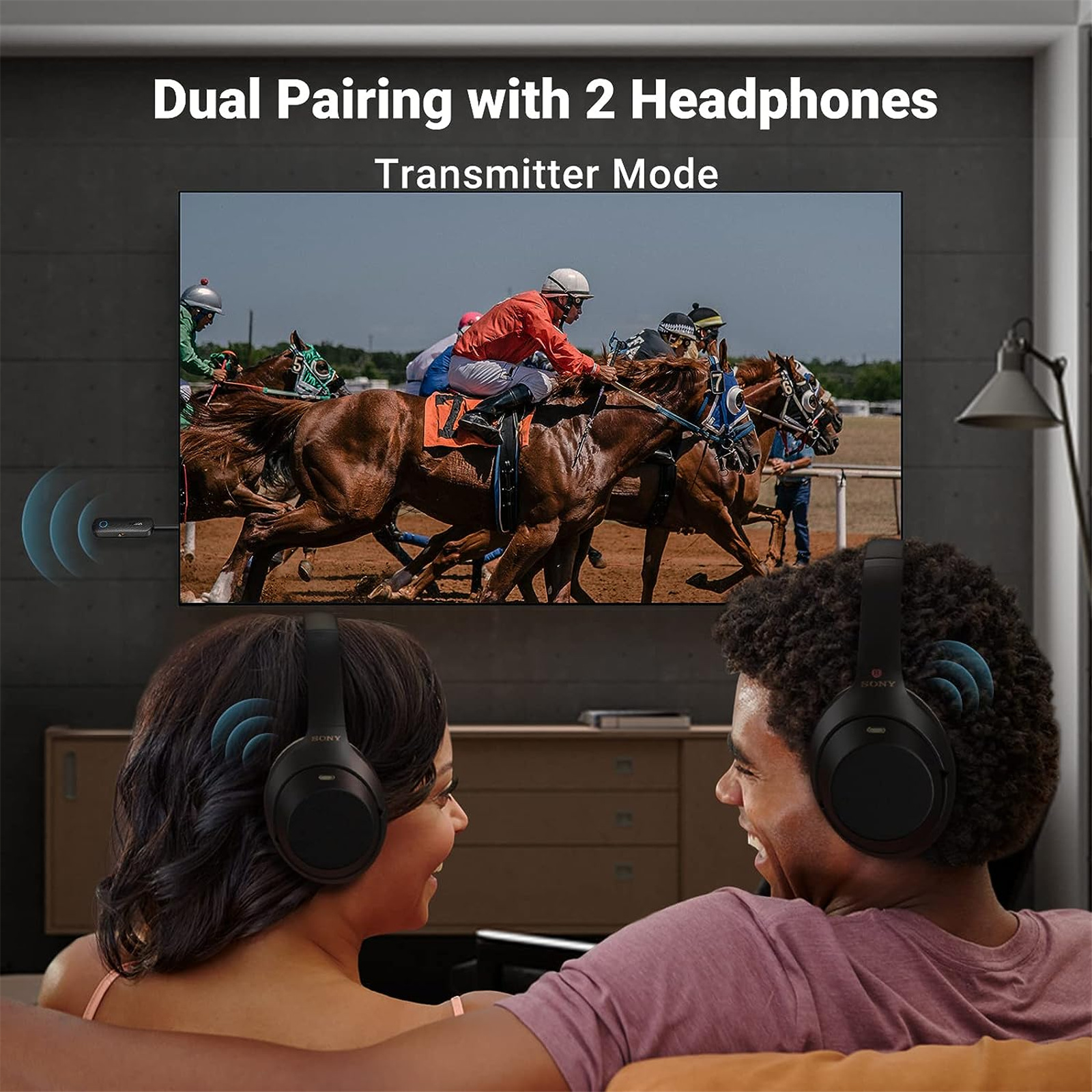 UGREEN CM403 Bluetooth 5.0 Transmitter & Receiver - 2 in 1 Wireless Aux BT 3.5mm Jack Adapter