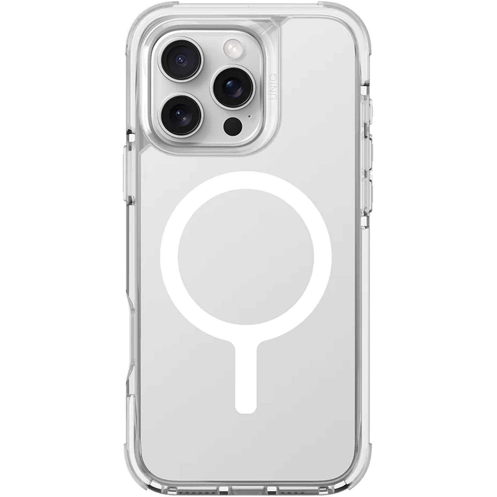 Buy the Uniq iPhone 16 Pro (6.3") Combat Case LumeWhite Magsafe