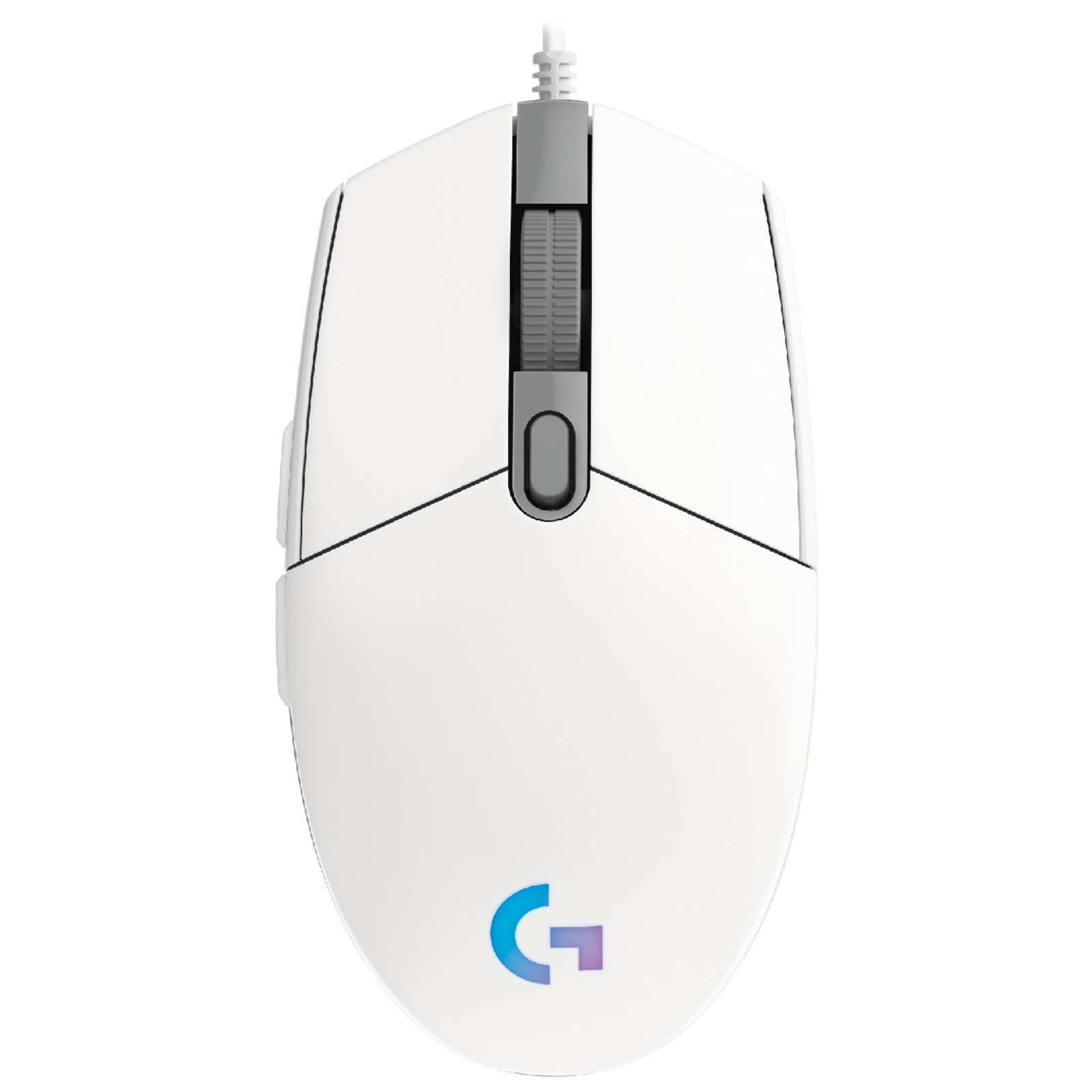 Buy the Logitech G203 LIGHTSYNC Gaming Mouse Wired RGB White ( 910